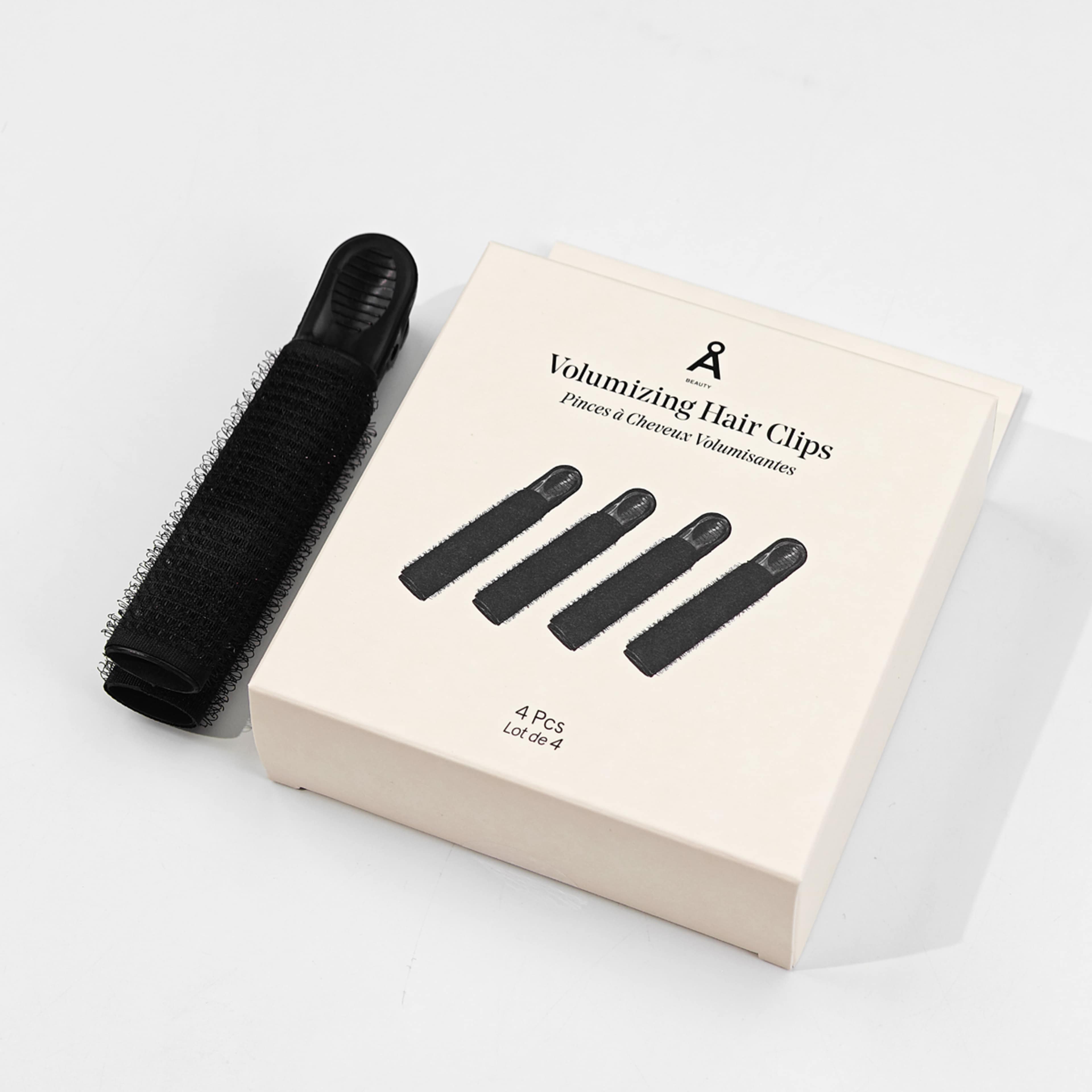 Volymgivande hårclips, 4-pack, från Å BEAUTY, i färgen Black. Klicka för att öppna bilden i stort format