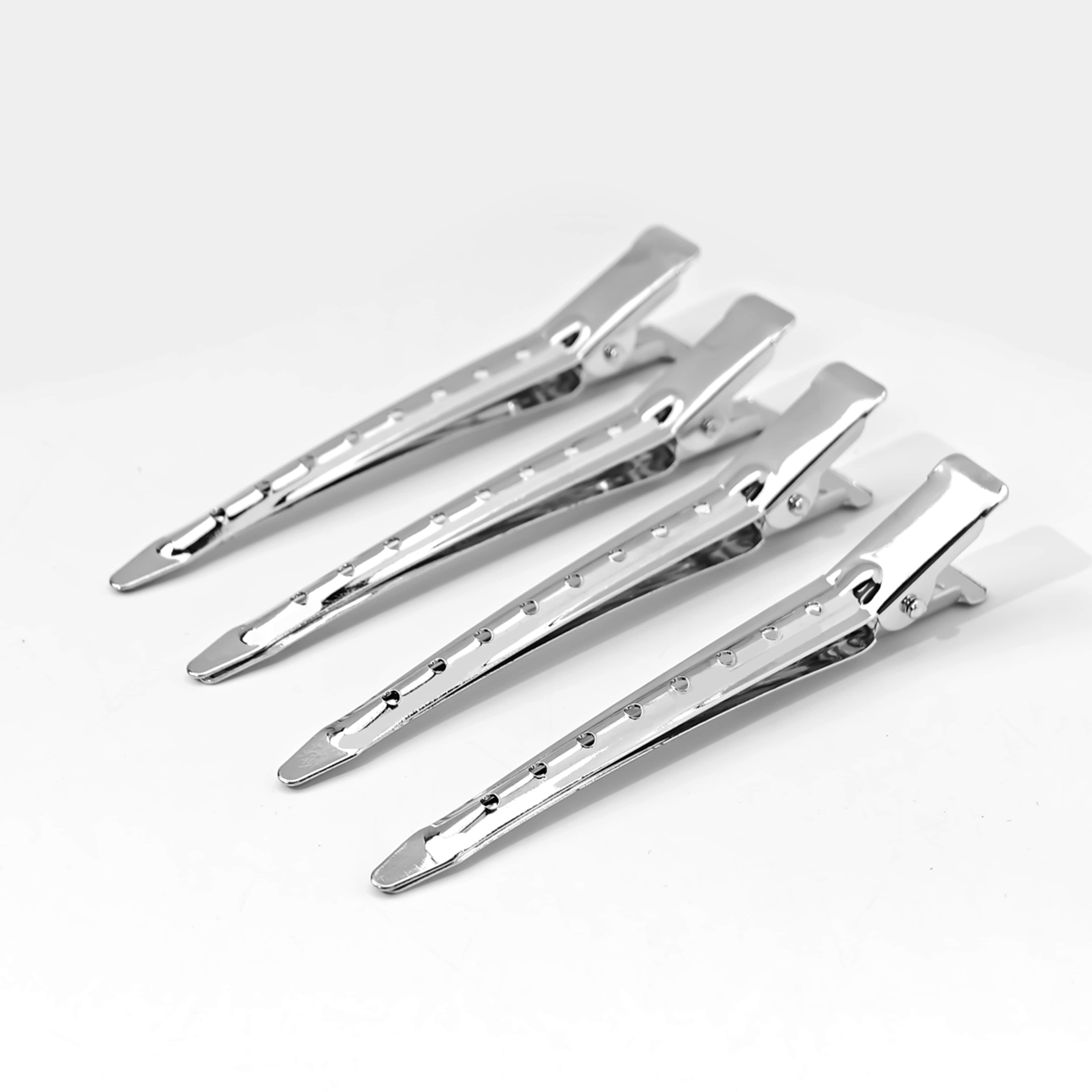 Hårclips i metall, 4-pack, från Å BEAUTY. Klicka för att öppna bilden i stort format