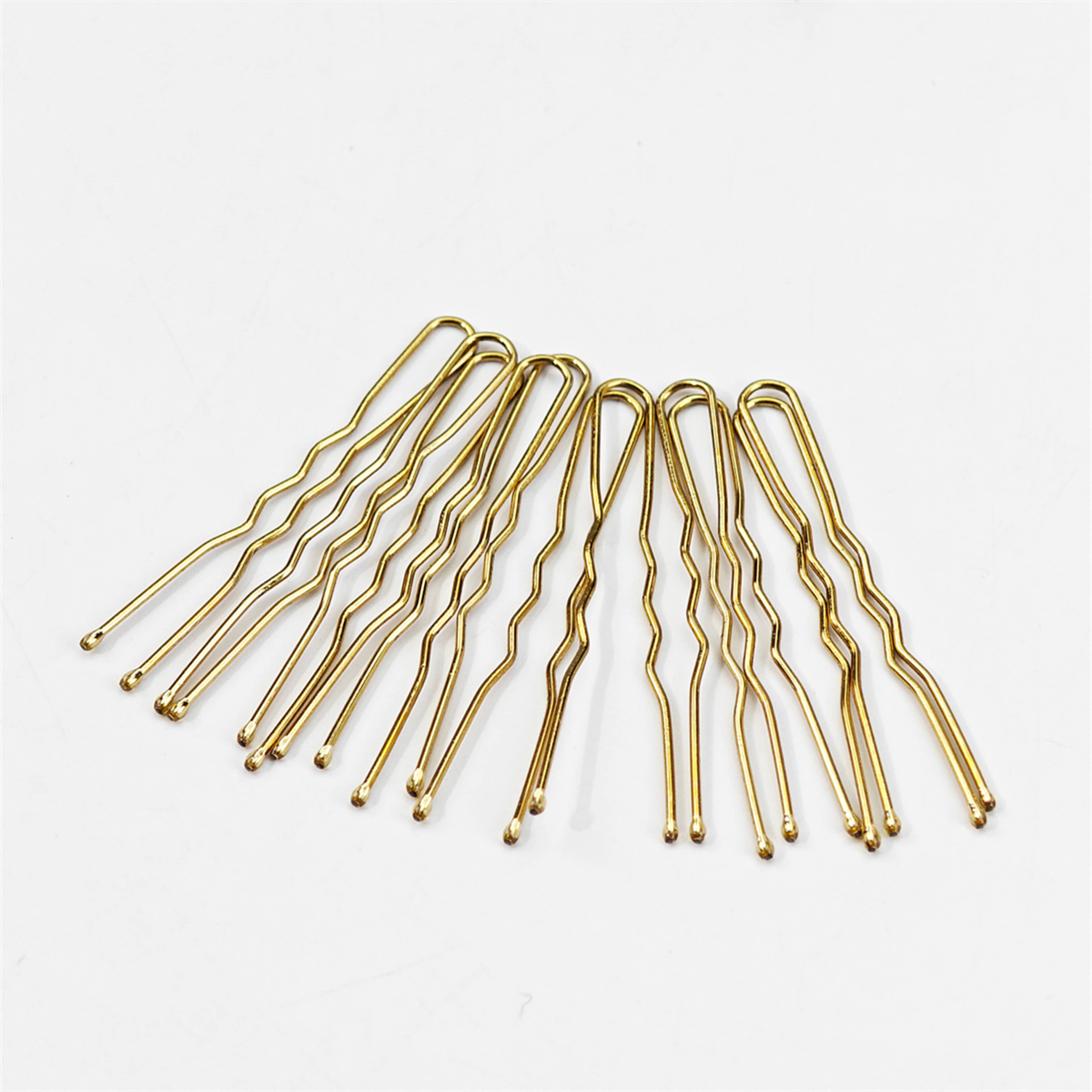 Hårnålar 10-pack, från Å BEAUTY, i färgen Gold. Klicka för att öppna bilden i stort format