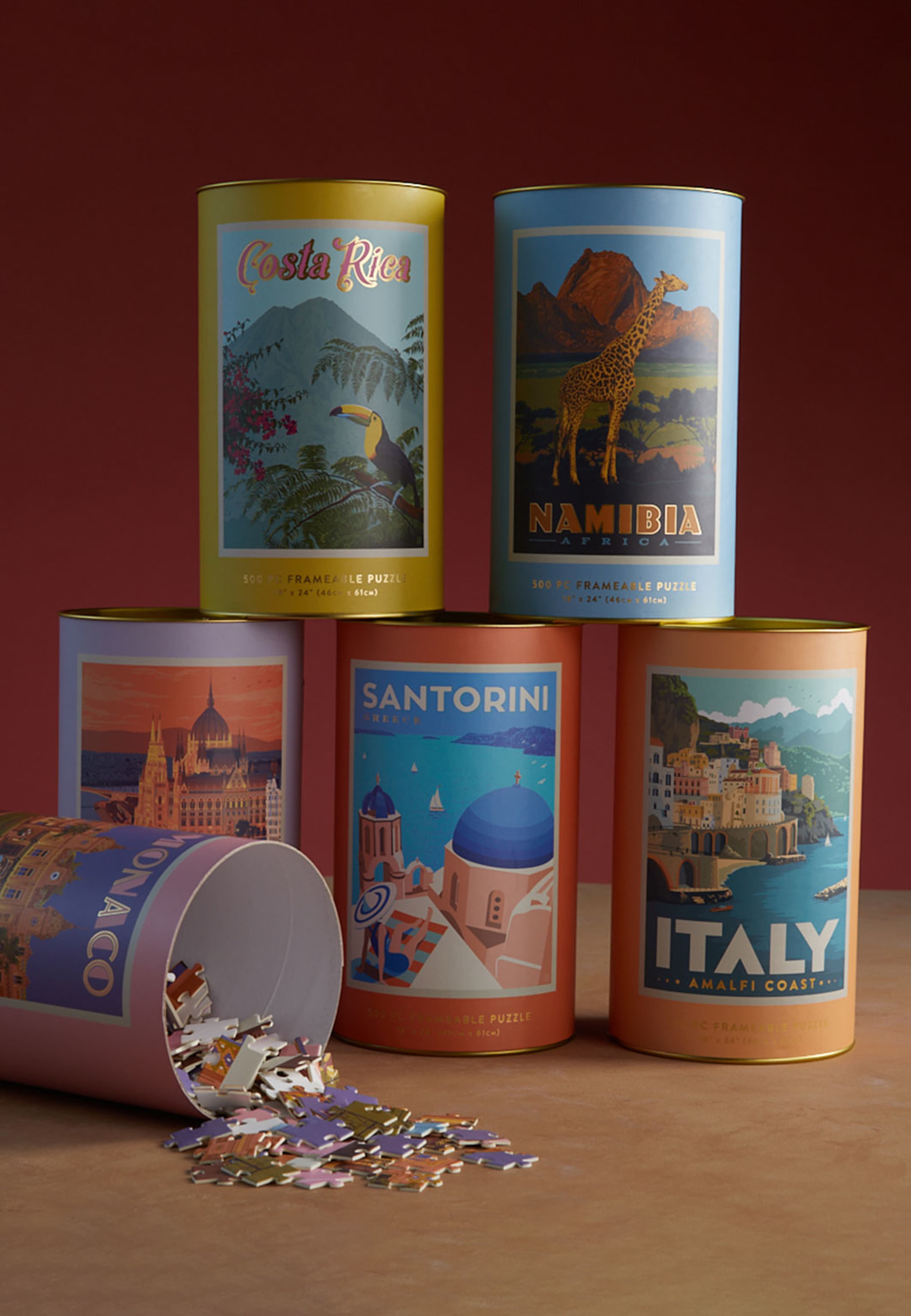 Pussel World Travel Italien