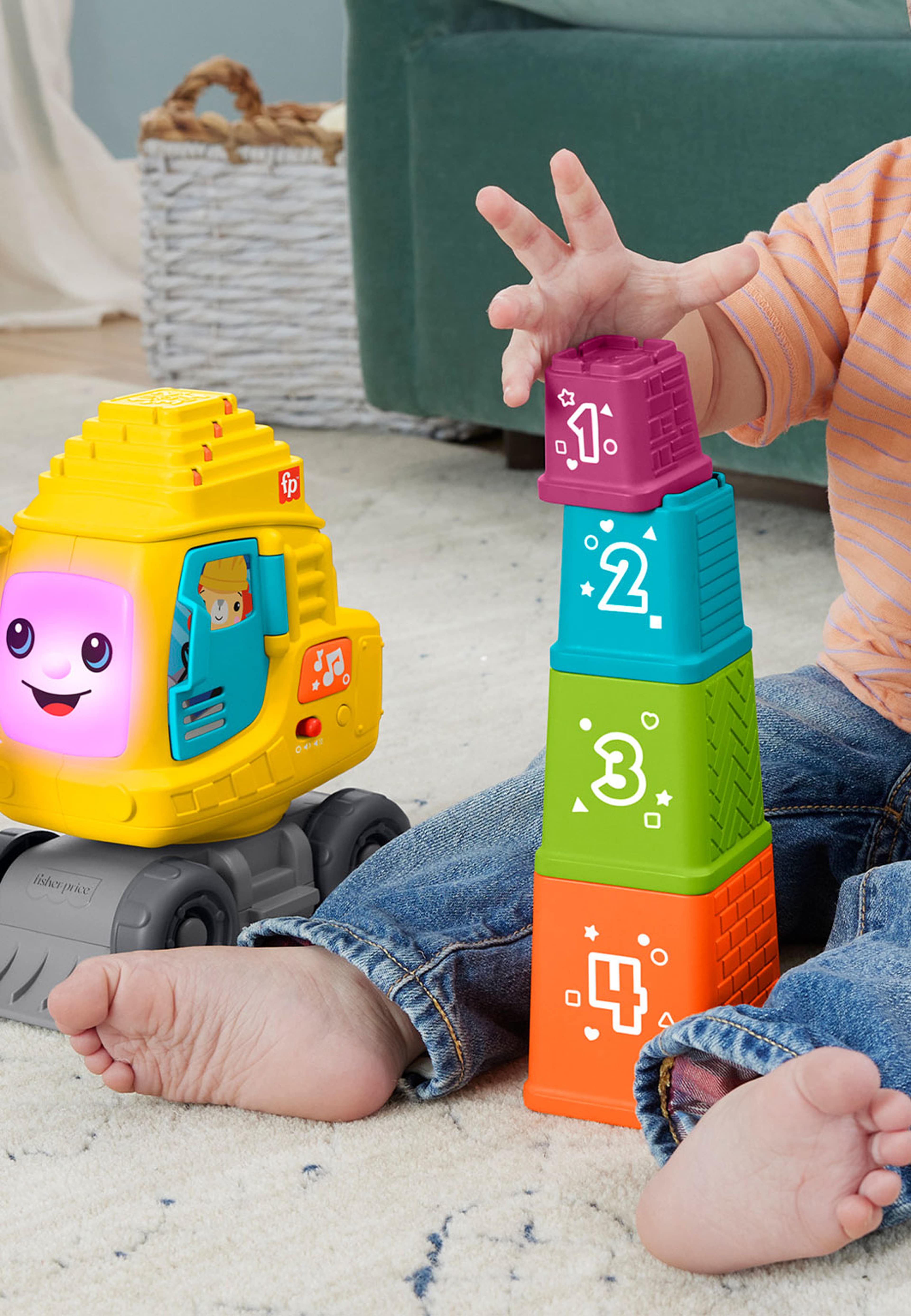 Fisher-Price Count & Stack Crane