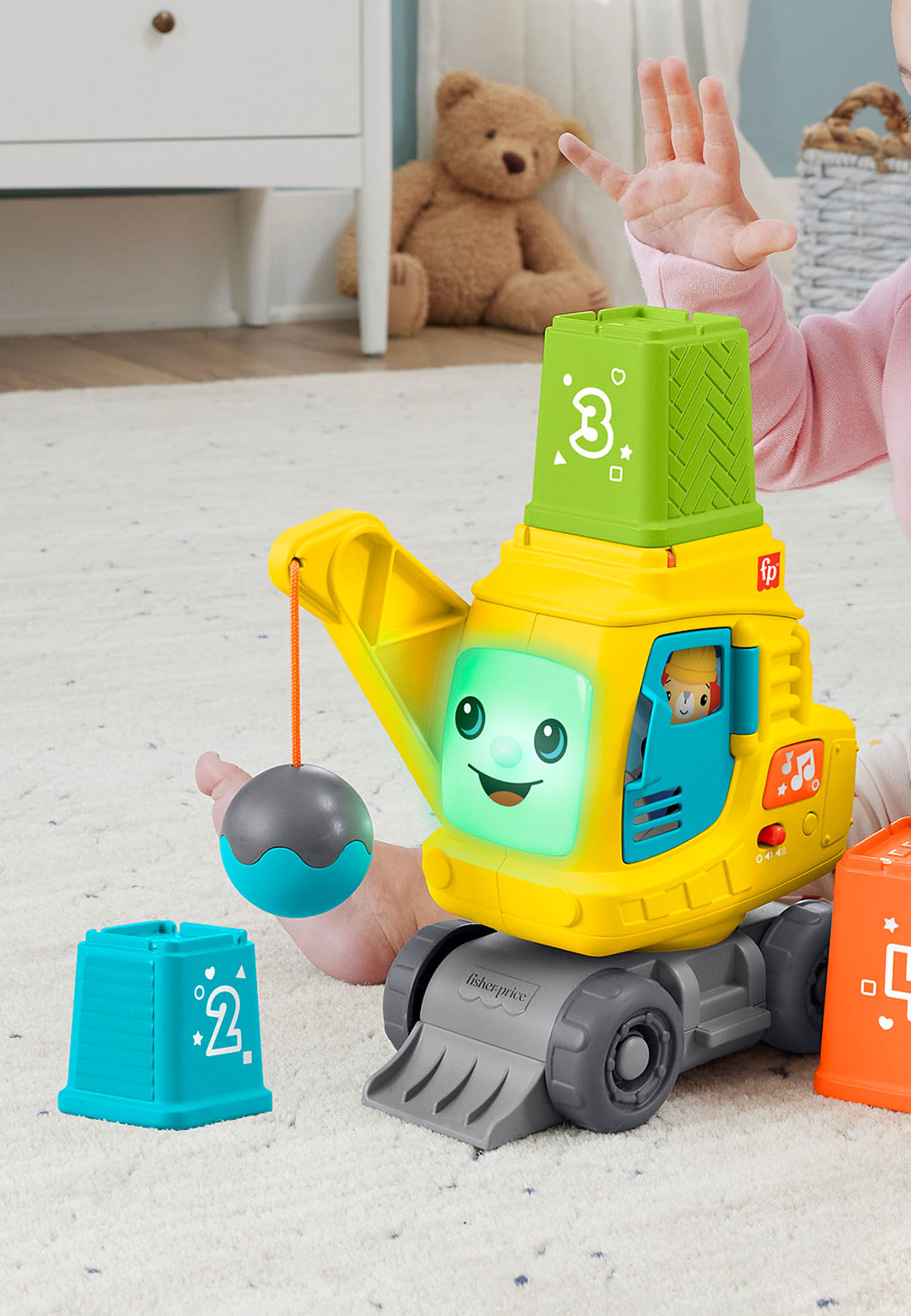 Fisher-Price Count & Stack Crane