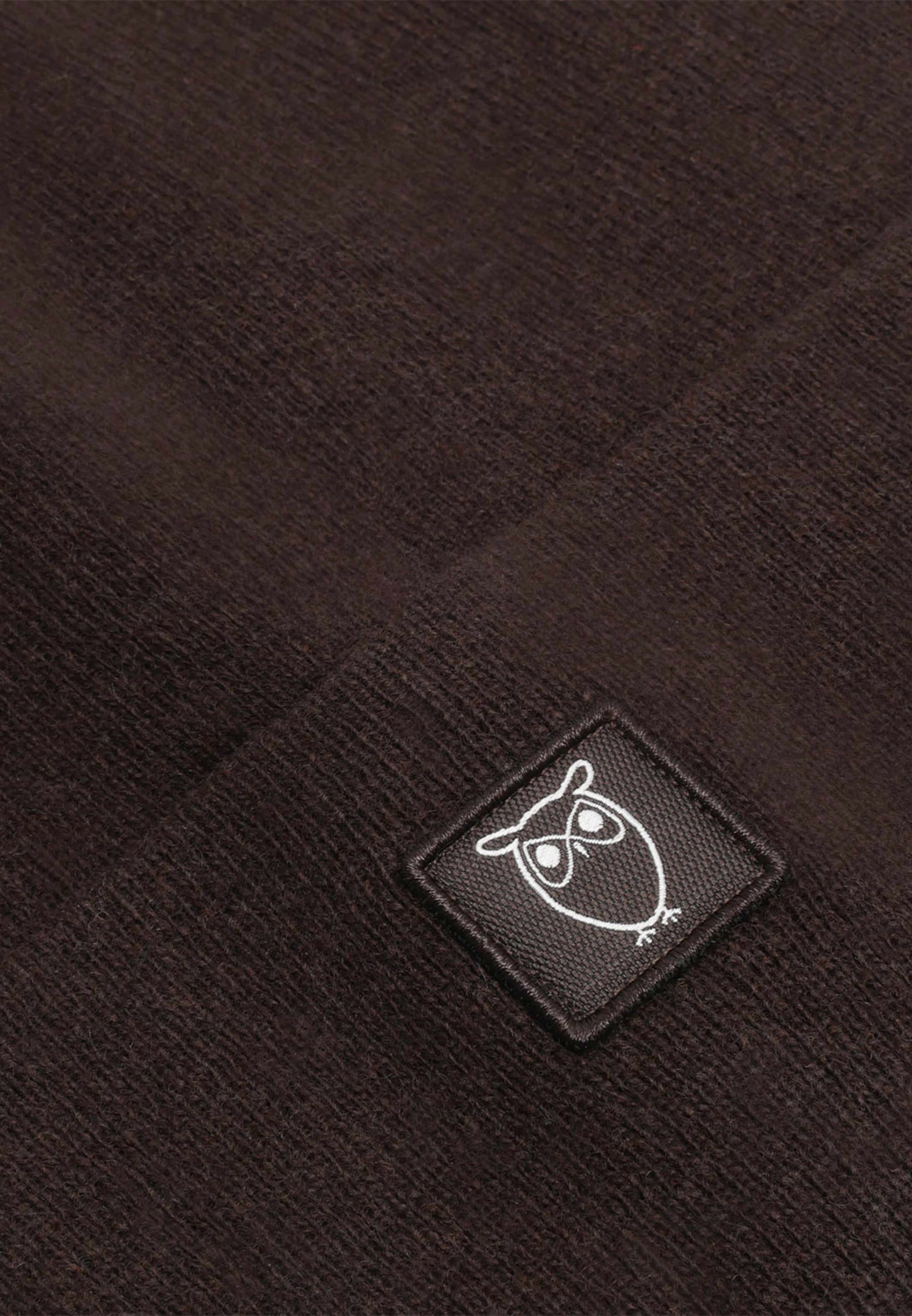 Mössa Organic Wool, från Knowledge Cotton Apparel, i färgen Chocolate Torte. Klicka för att öppna bilden i stort format