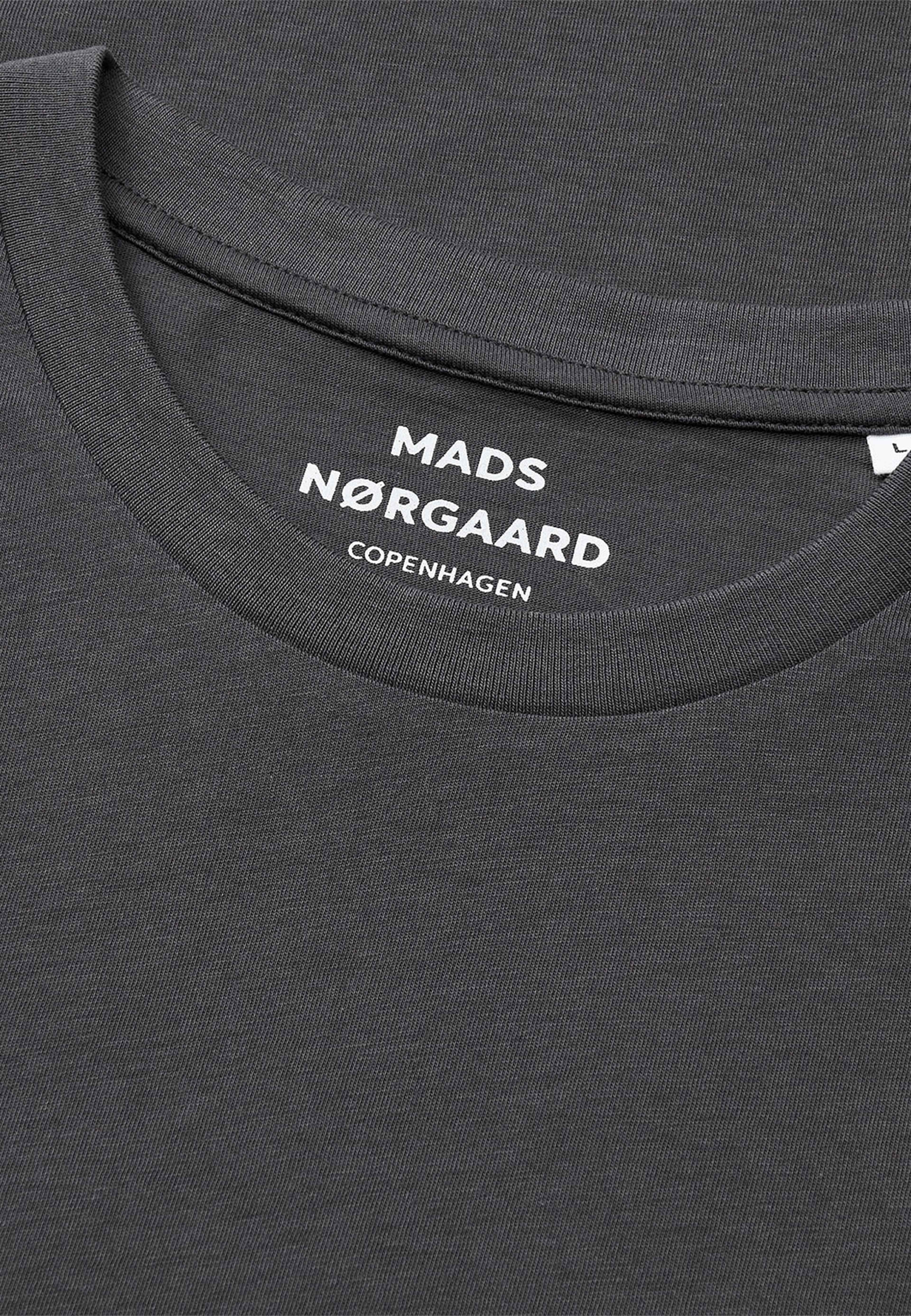 Fine Jersey Thor Tee FAV, från Mads Nørgaard, i färgen Asphalt. Klicka för att öppna bilden i stort format