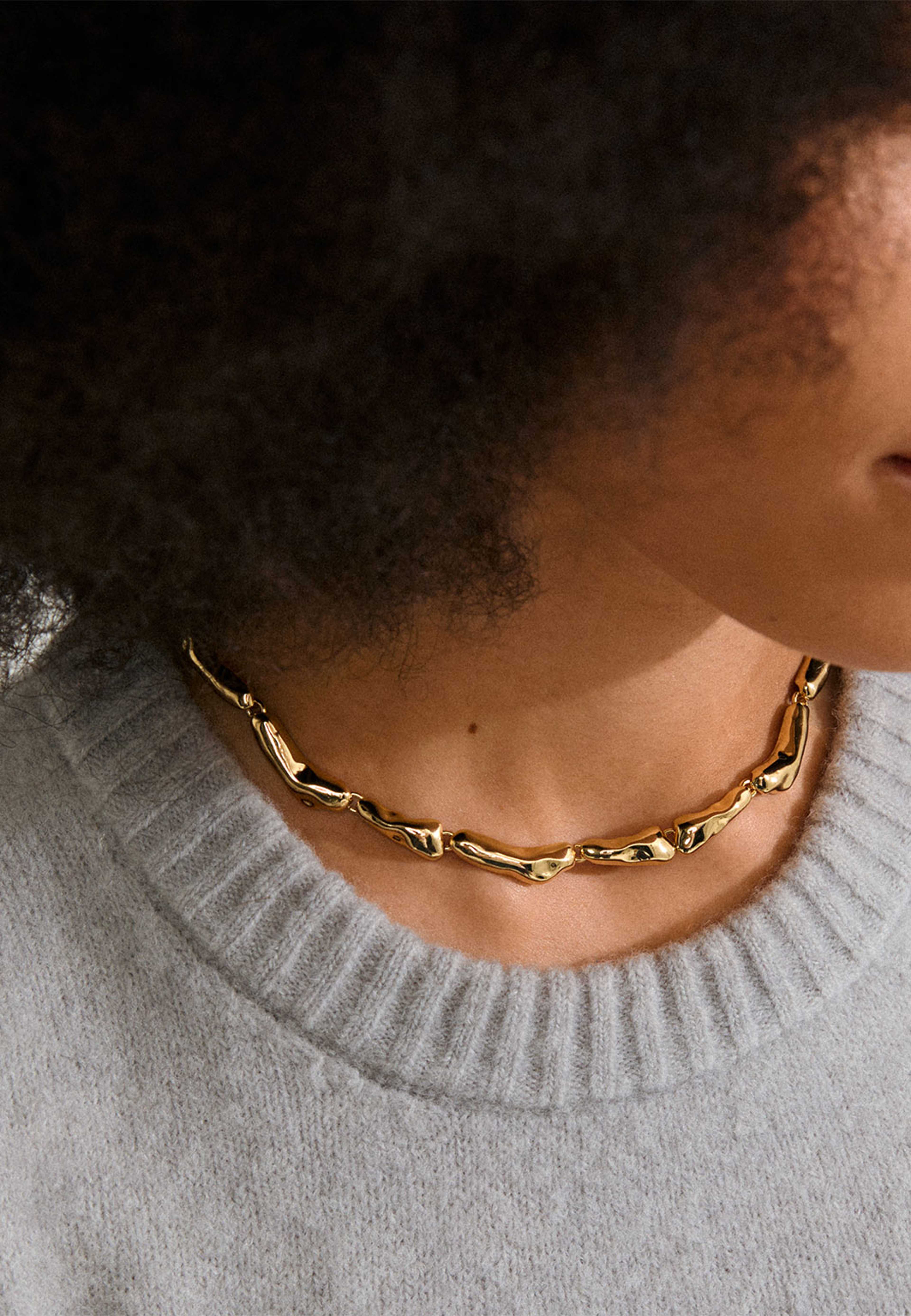 Harrison Necklace Gold-Plated