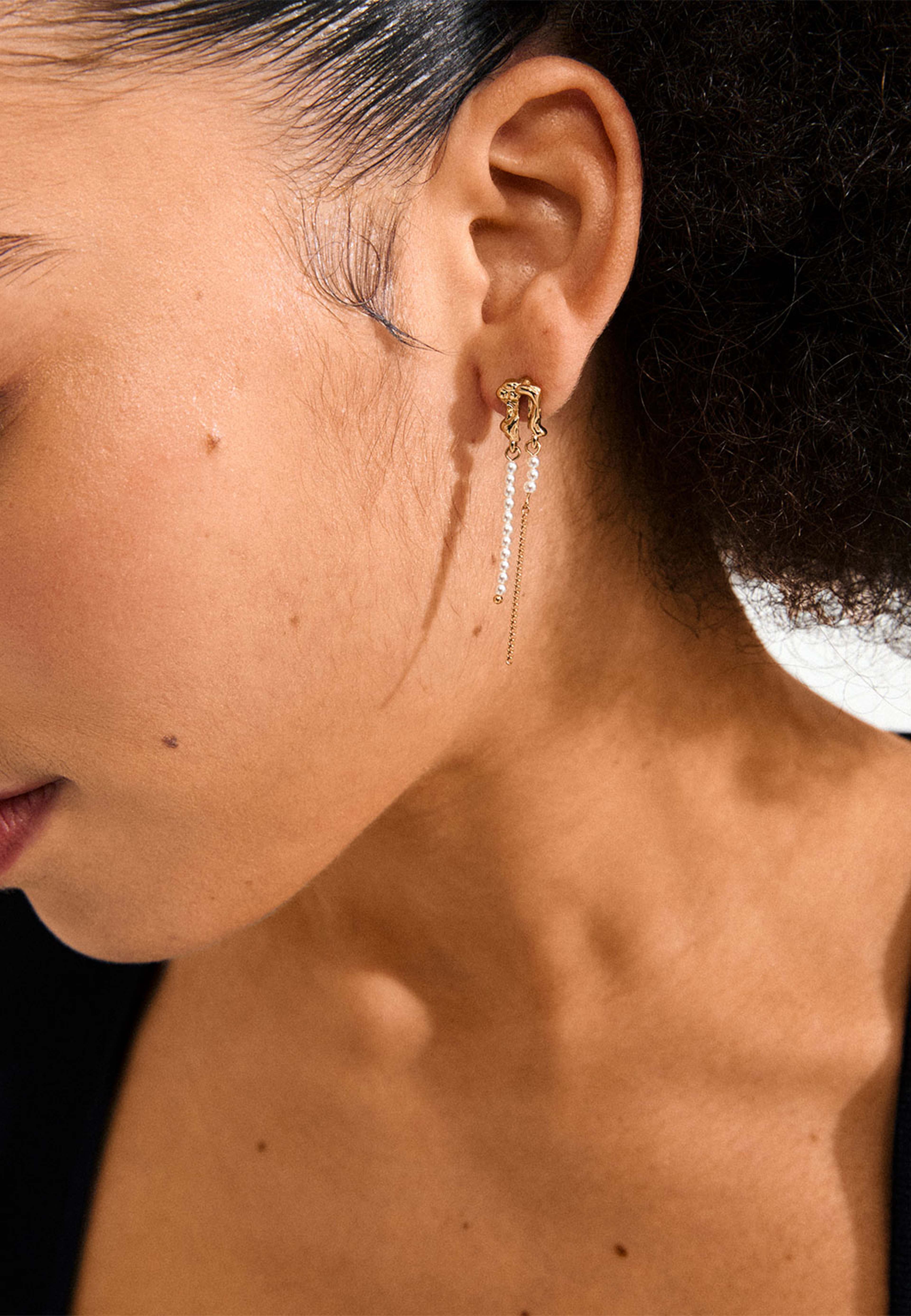 Vincent Earrings Gold-Plated