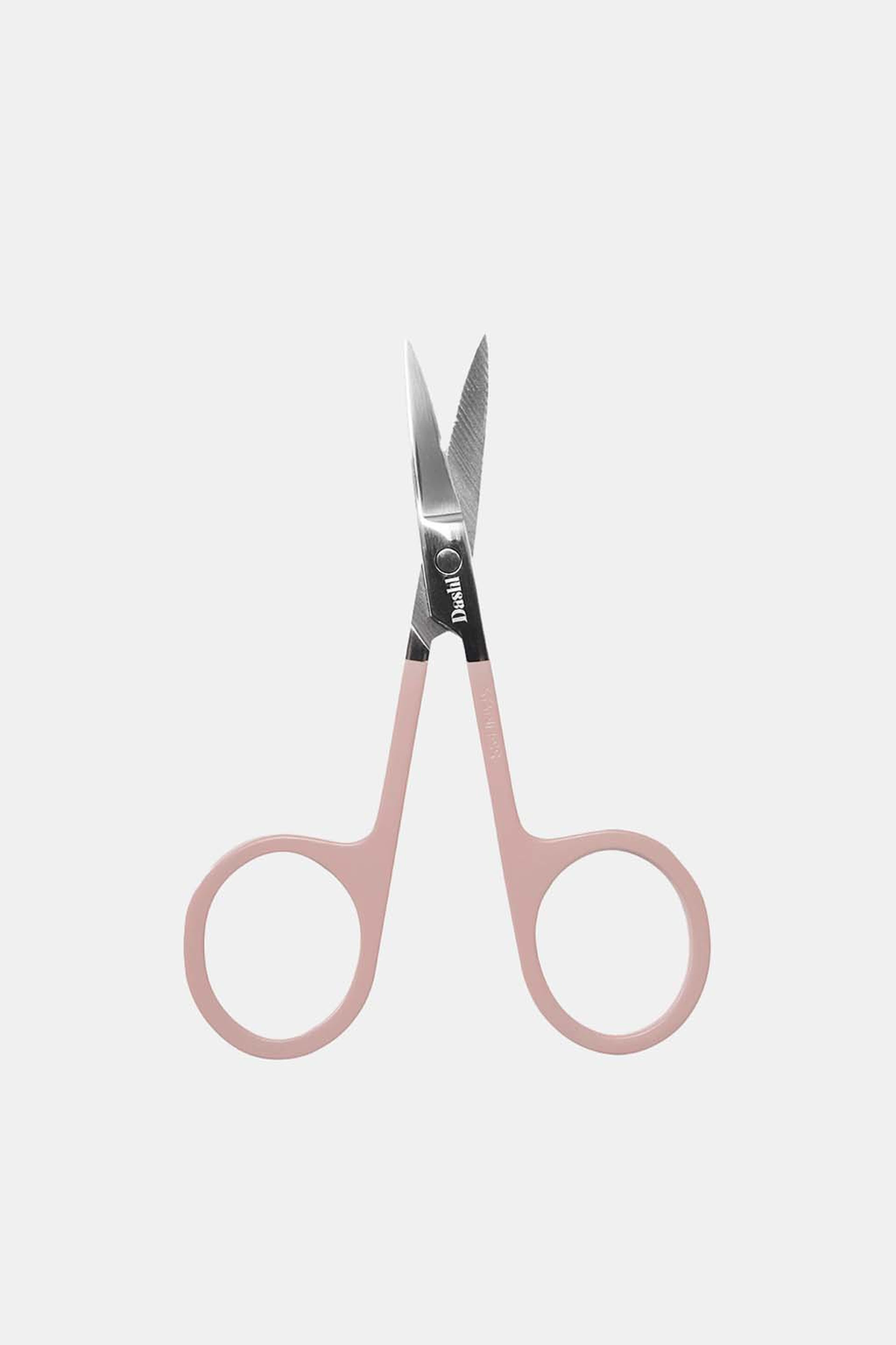 Pro Brow Scissors, från DASHL, i färgen Pink. Klicka för att öppna bilden i stort format