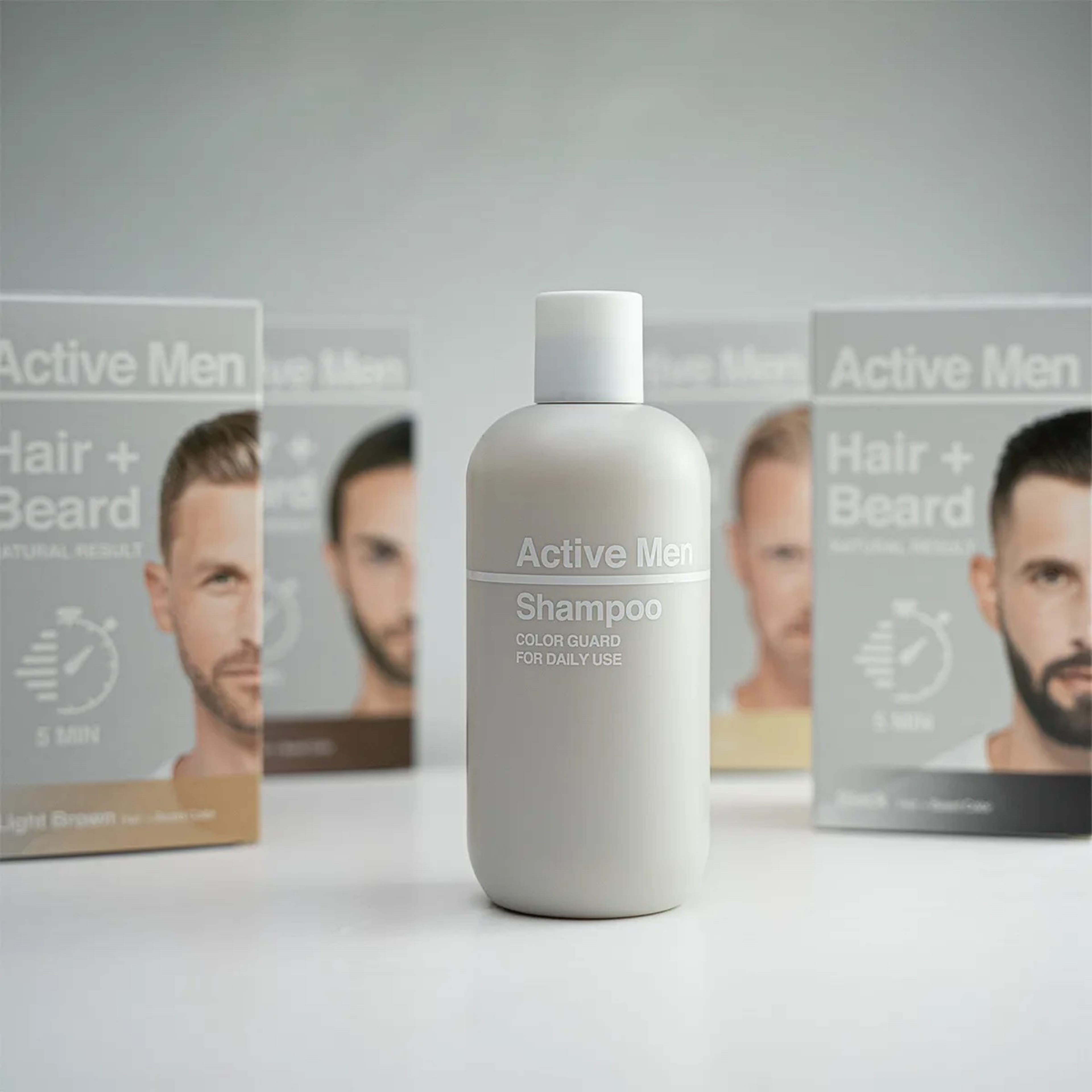 Color Shampoo, från Active Men. Klicka för att öppna bilden i stort format