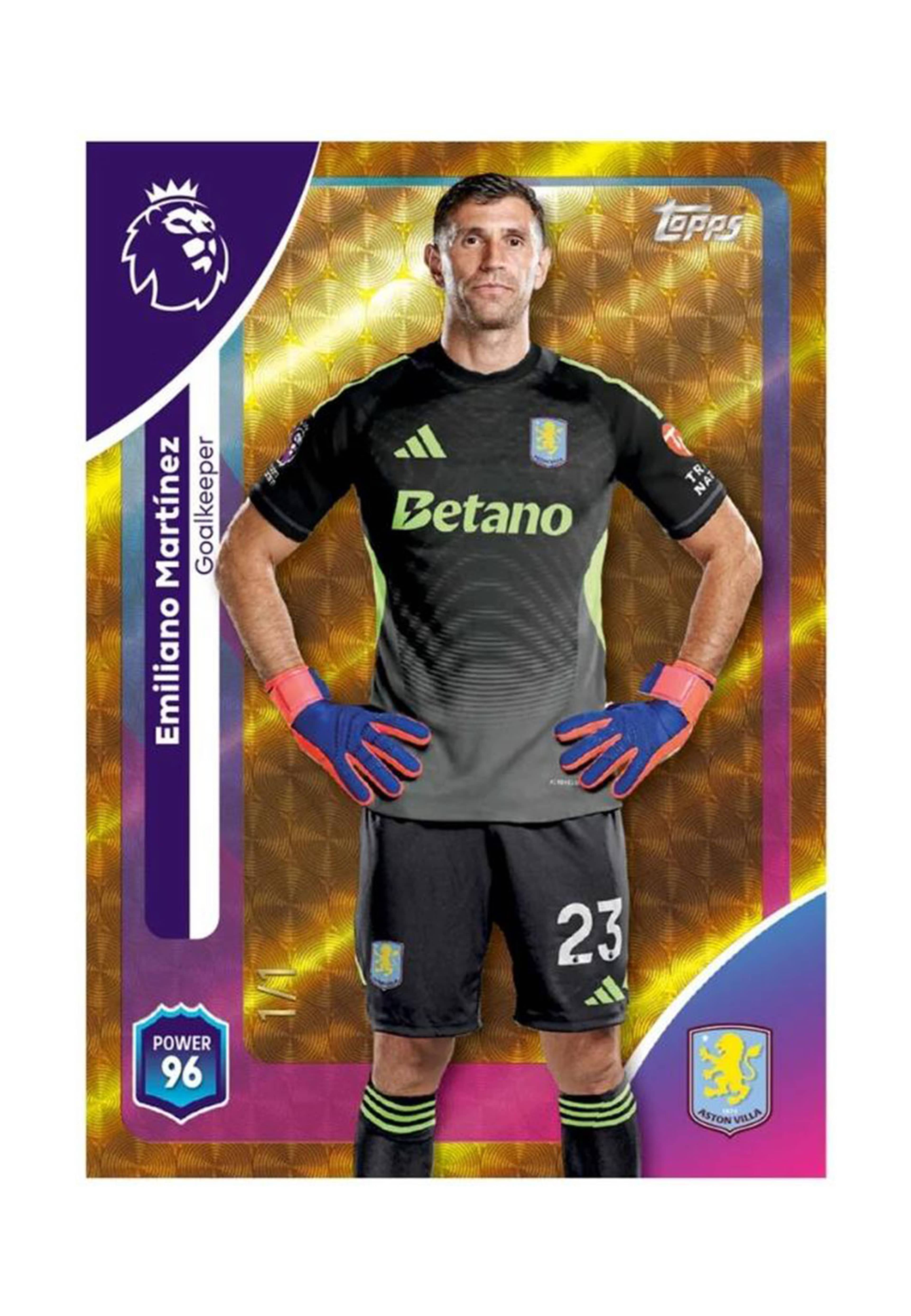 Topps Premier League Eco Pack, från Topps. Klicka för att öppna bilden i stort format