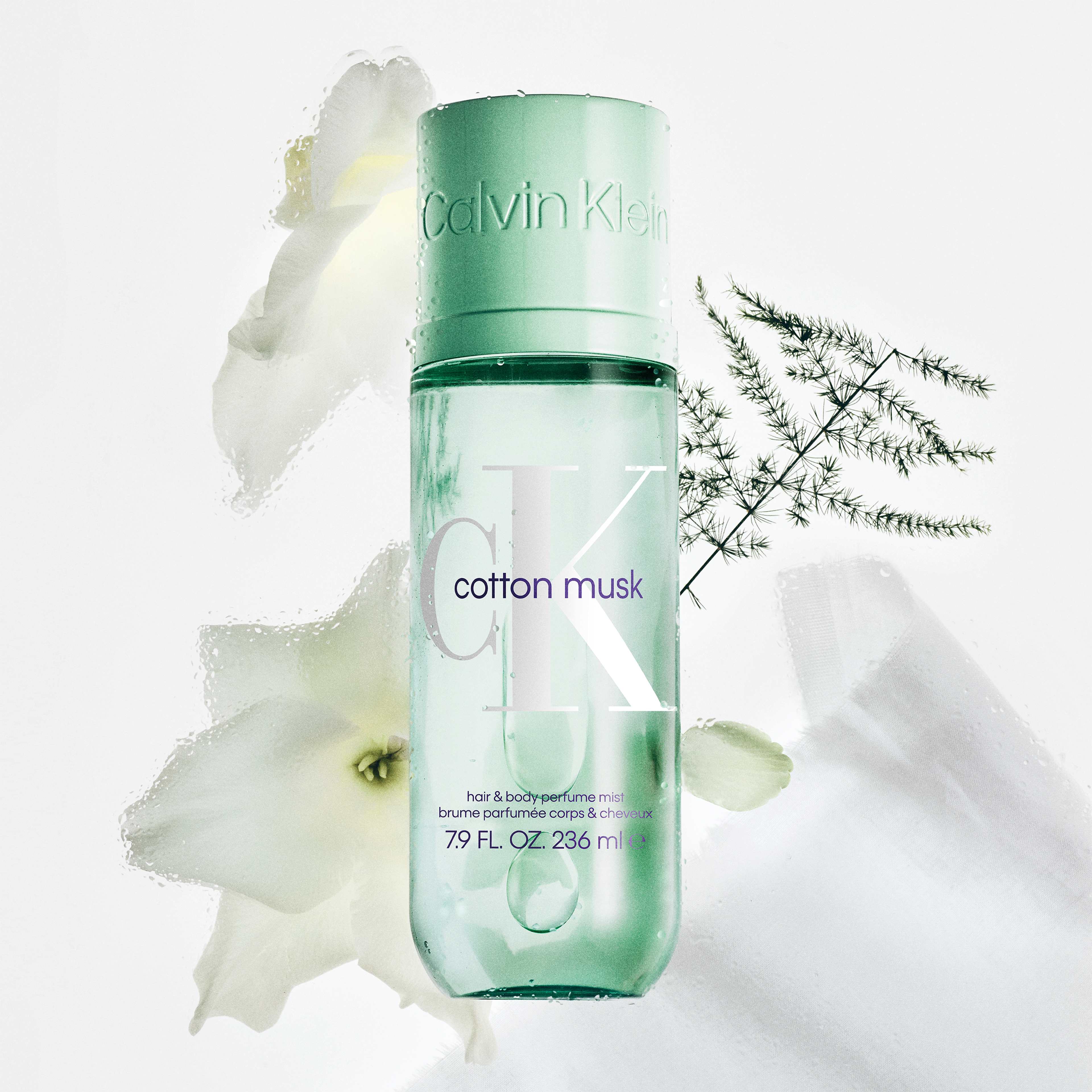 Cotton Musk Hair & Body Mist, från Calvin Klein. Klicka för att öppna bilden i stort format