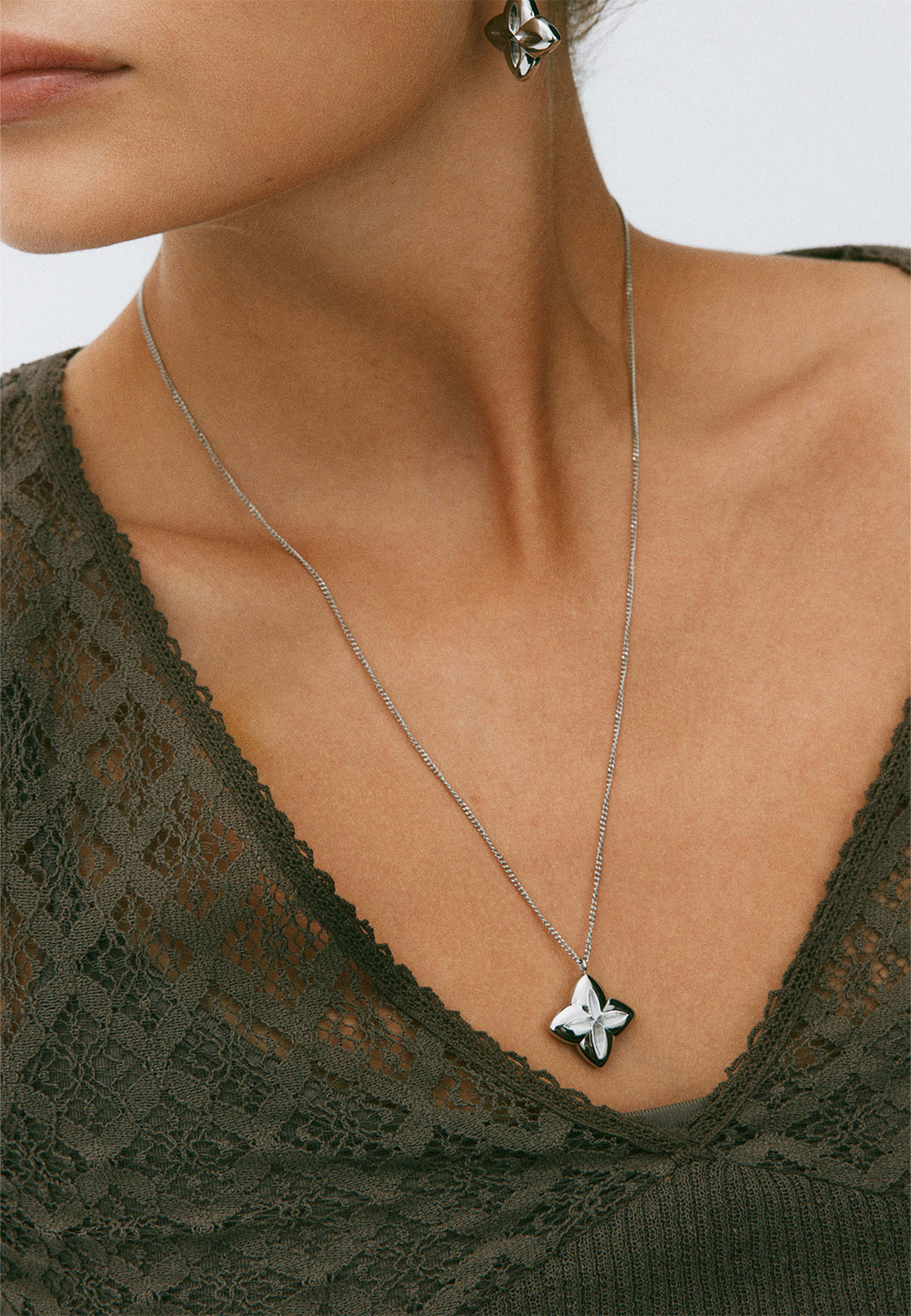Scala Necklace L Steel