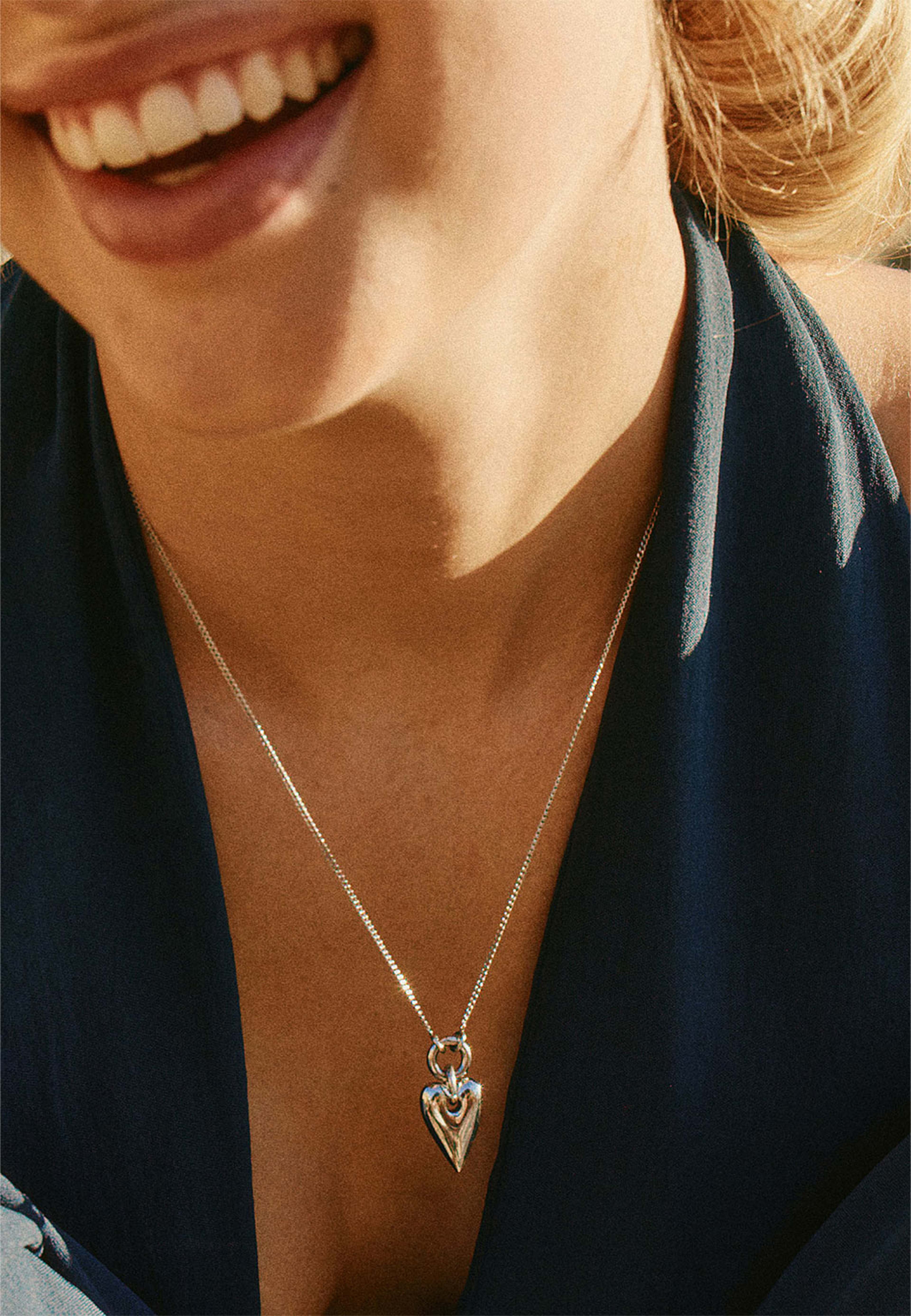 Amore Necklace L Steel
