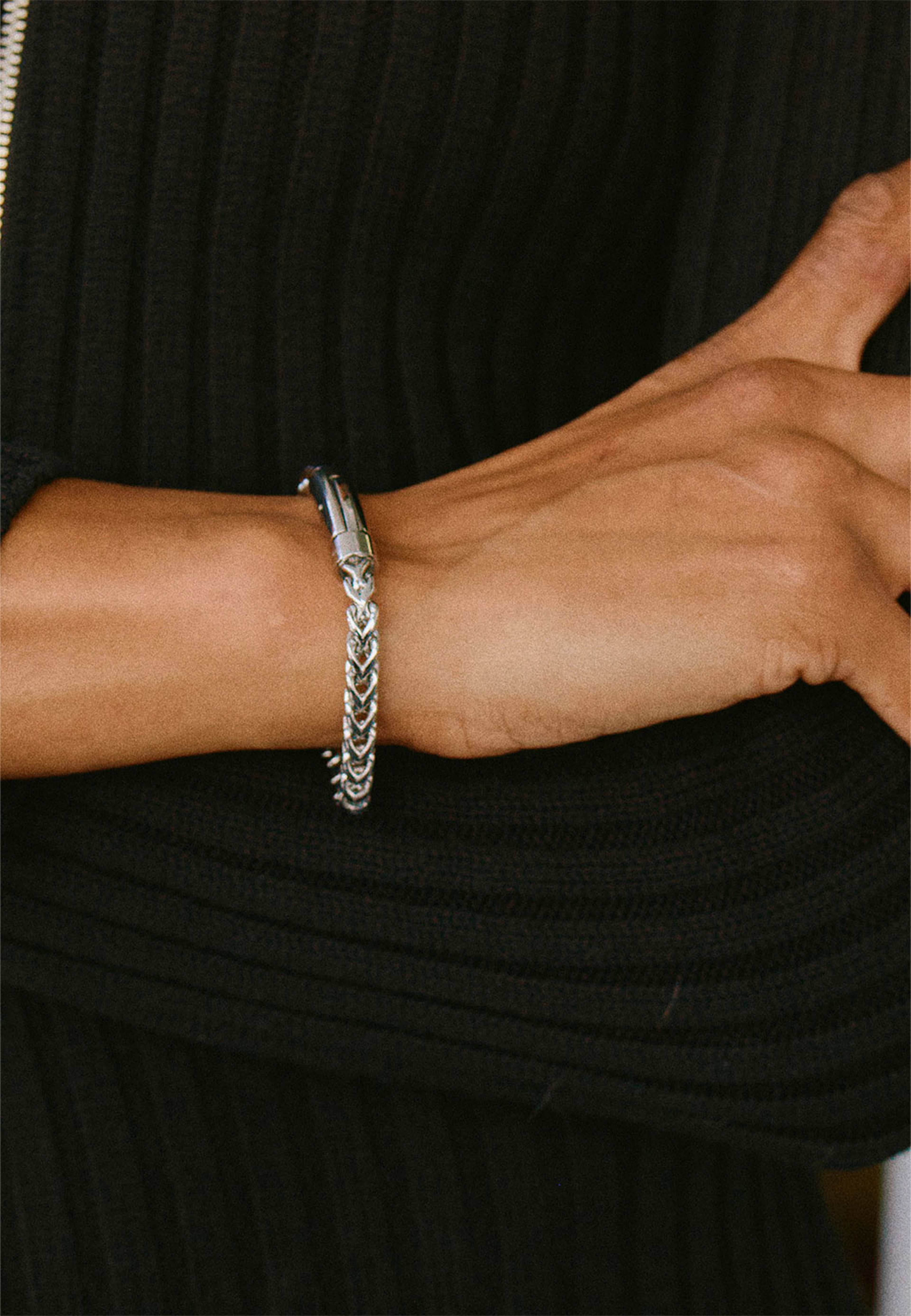 Spiga Chain Bracelet Steel