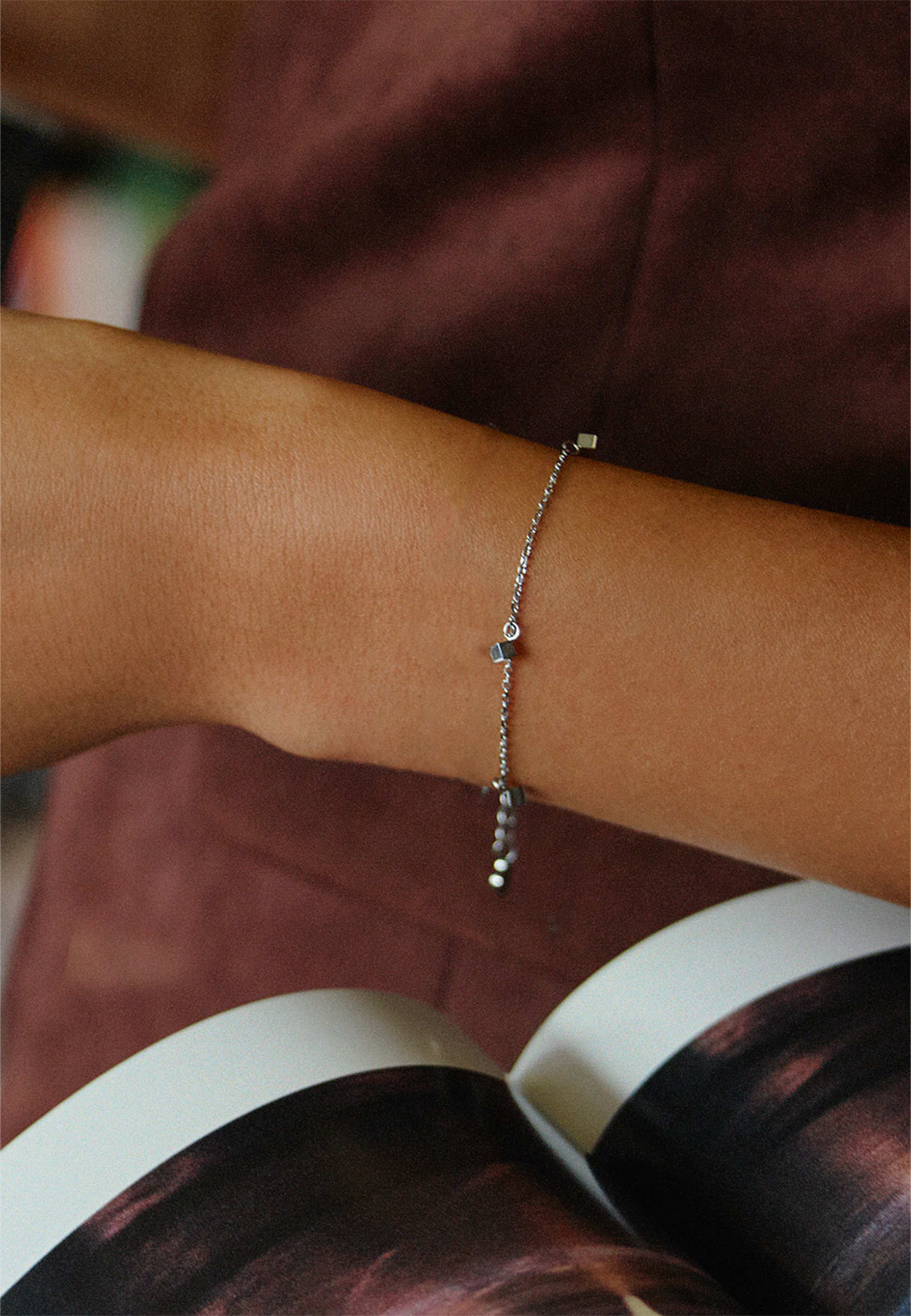 Dice Bracelet Steel
