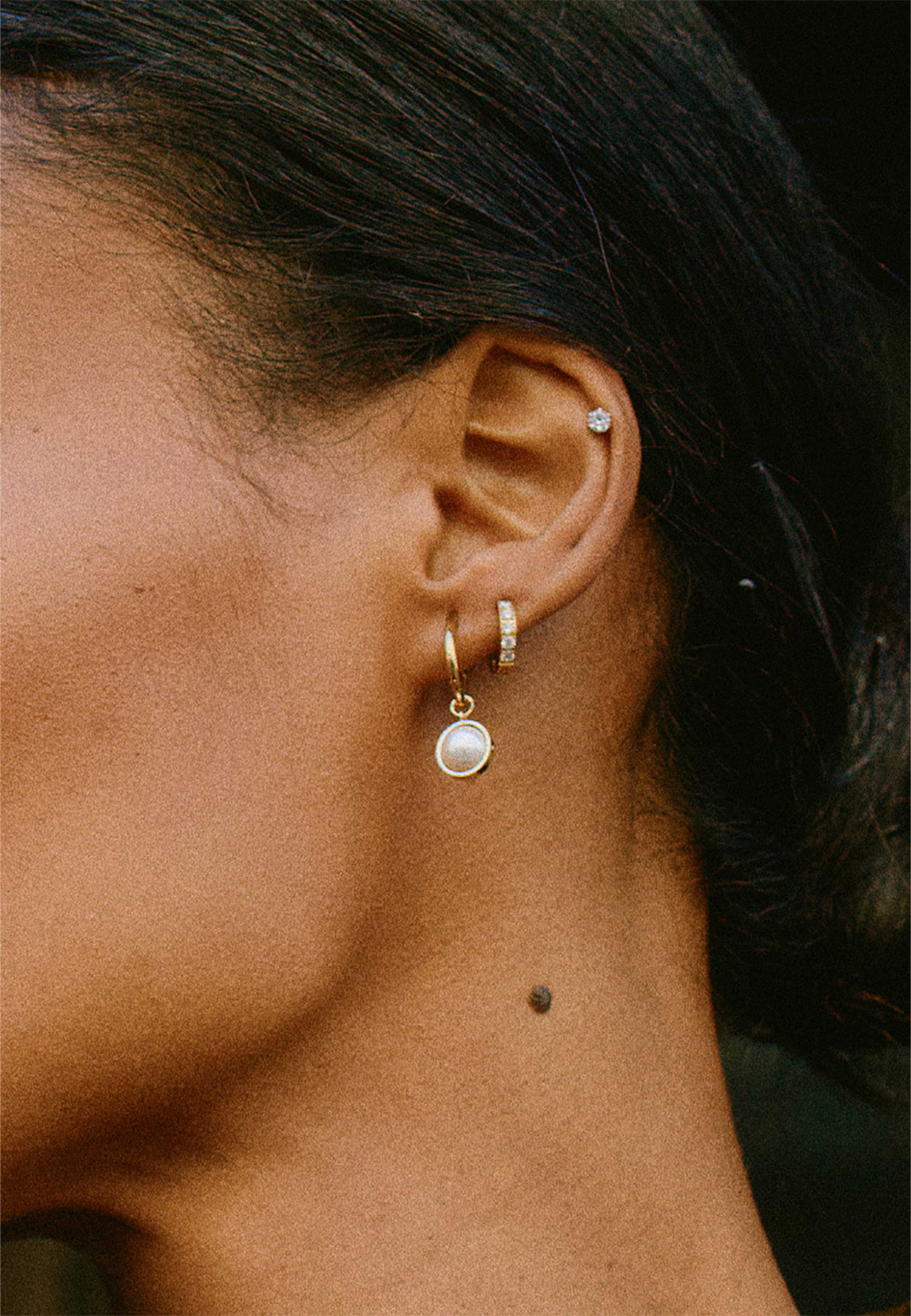 Gabrielle Hoops S Gold