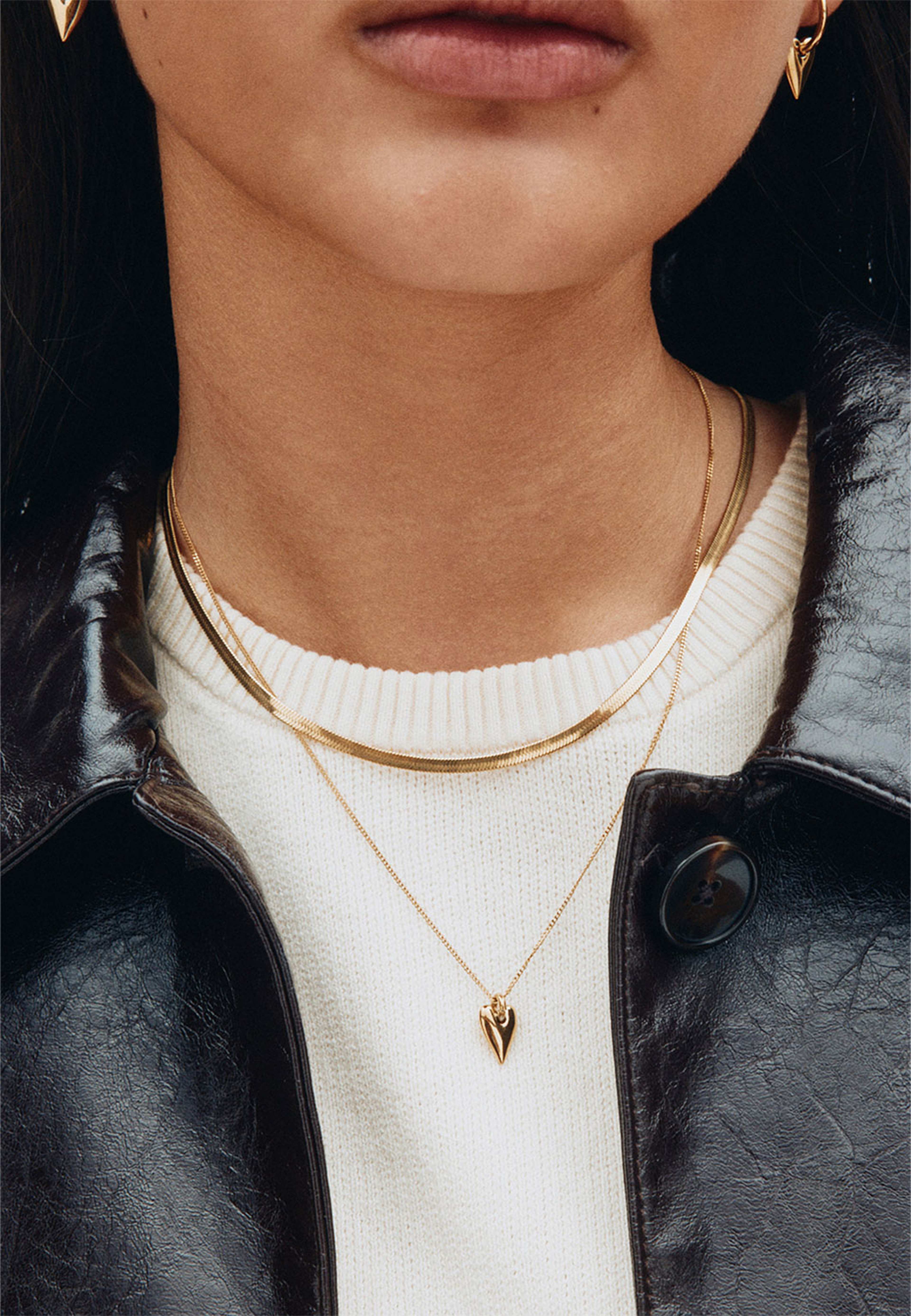 Amore Necklace S Gold