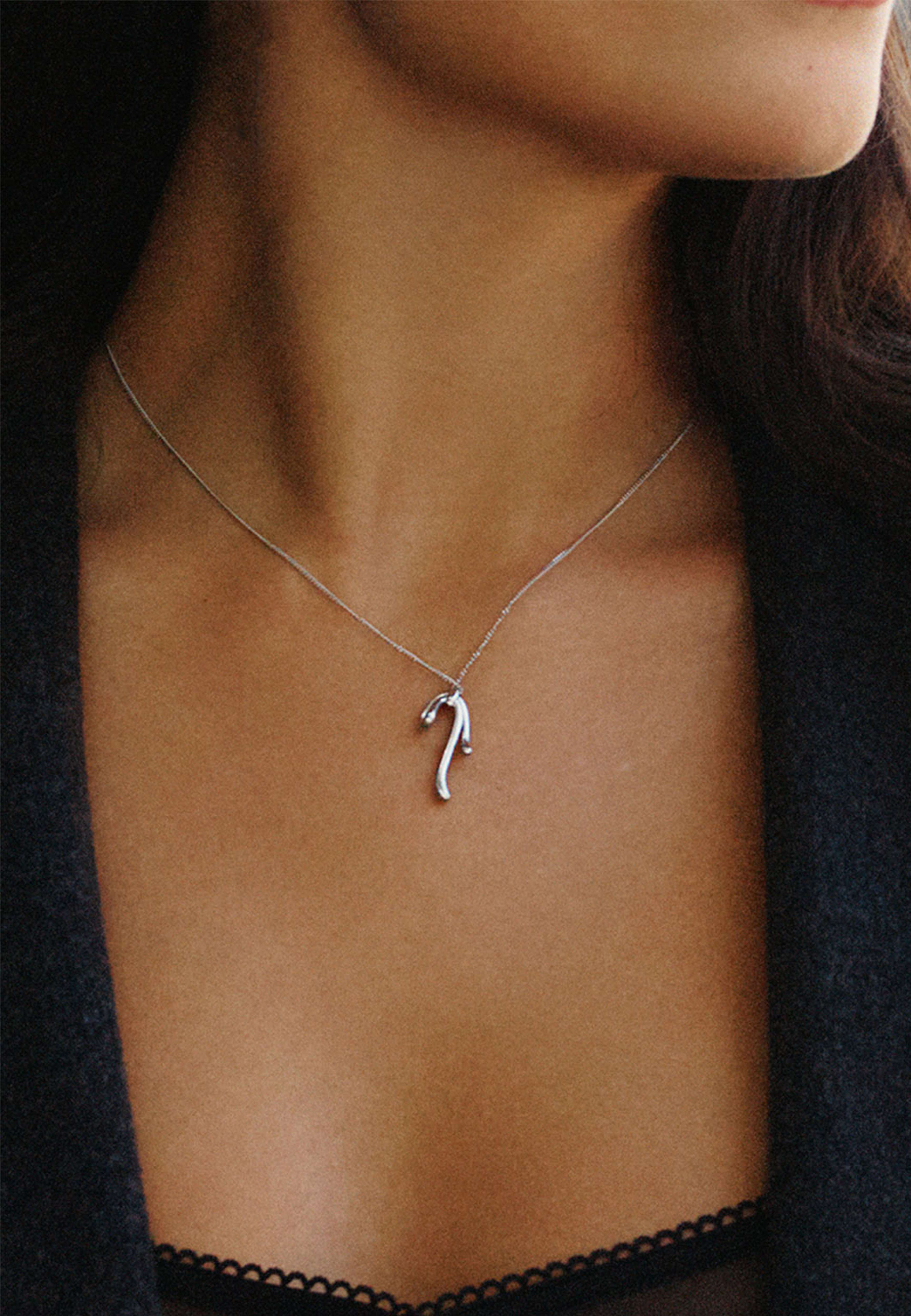 Lace Necklace Steel, från Edblad, i färgen Steel.