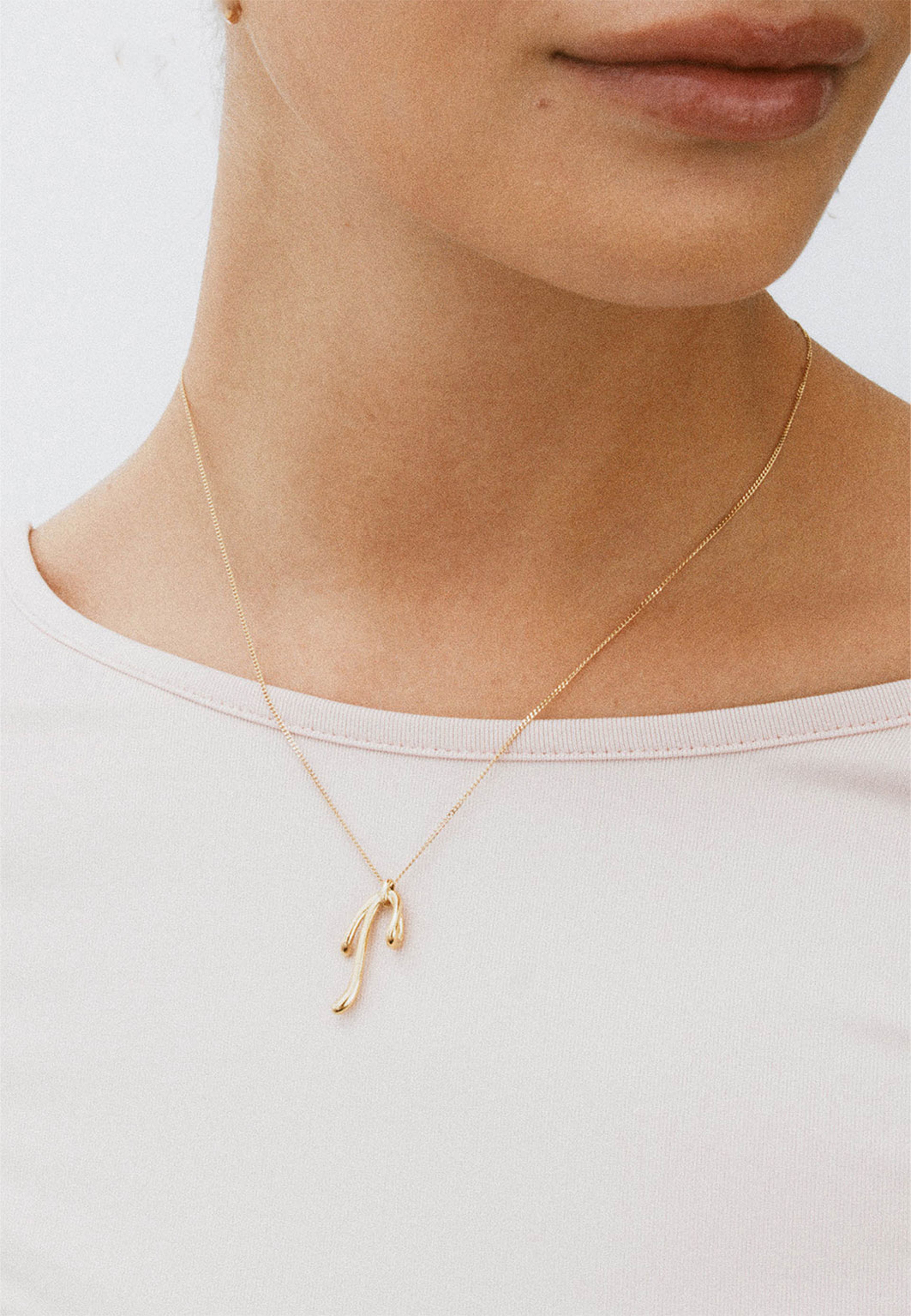Lace Necklace Gold