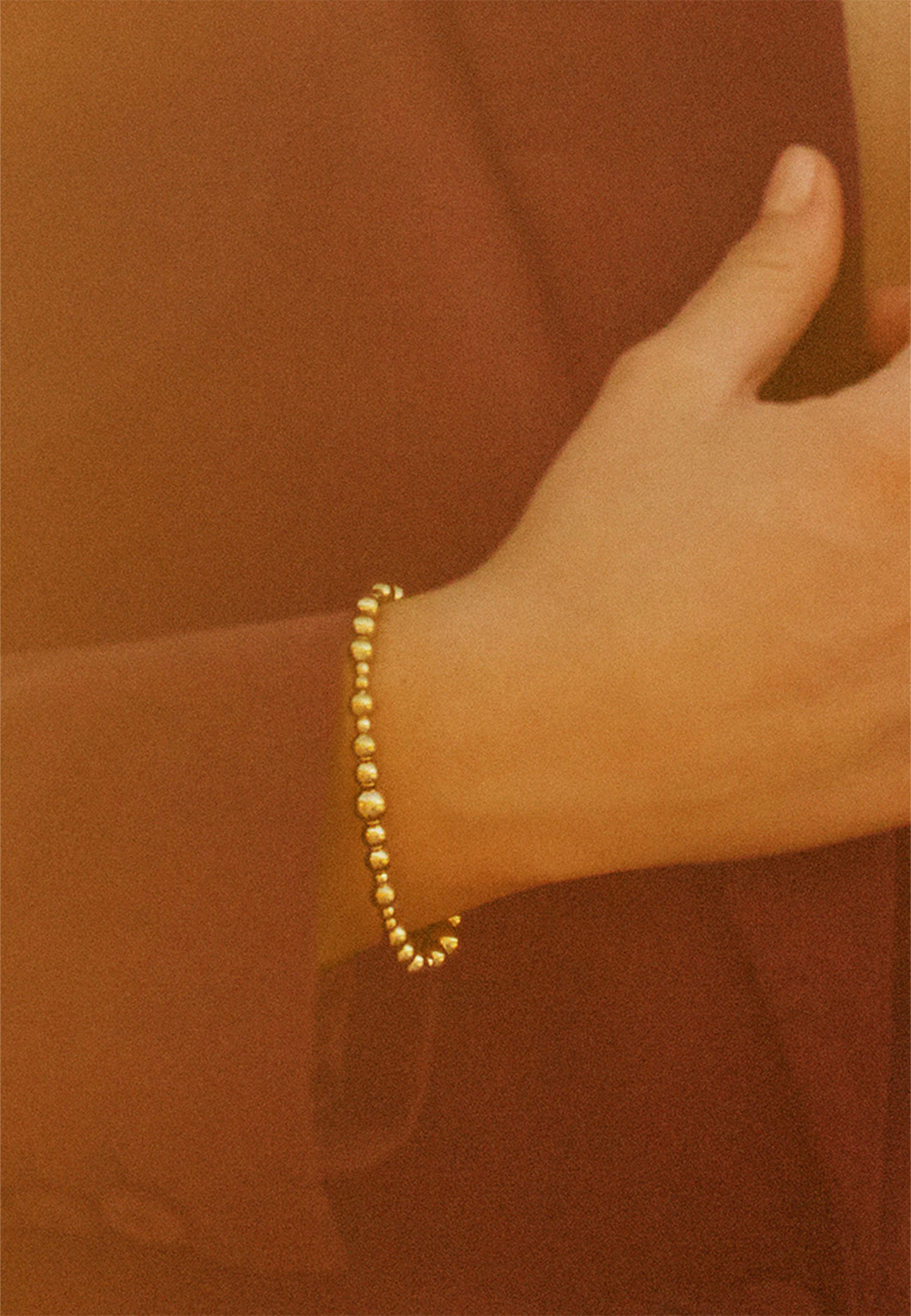 Sphere Bracelet Multi Gold