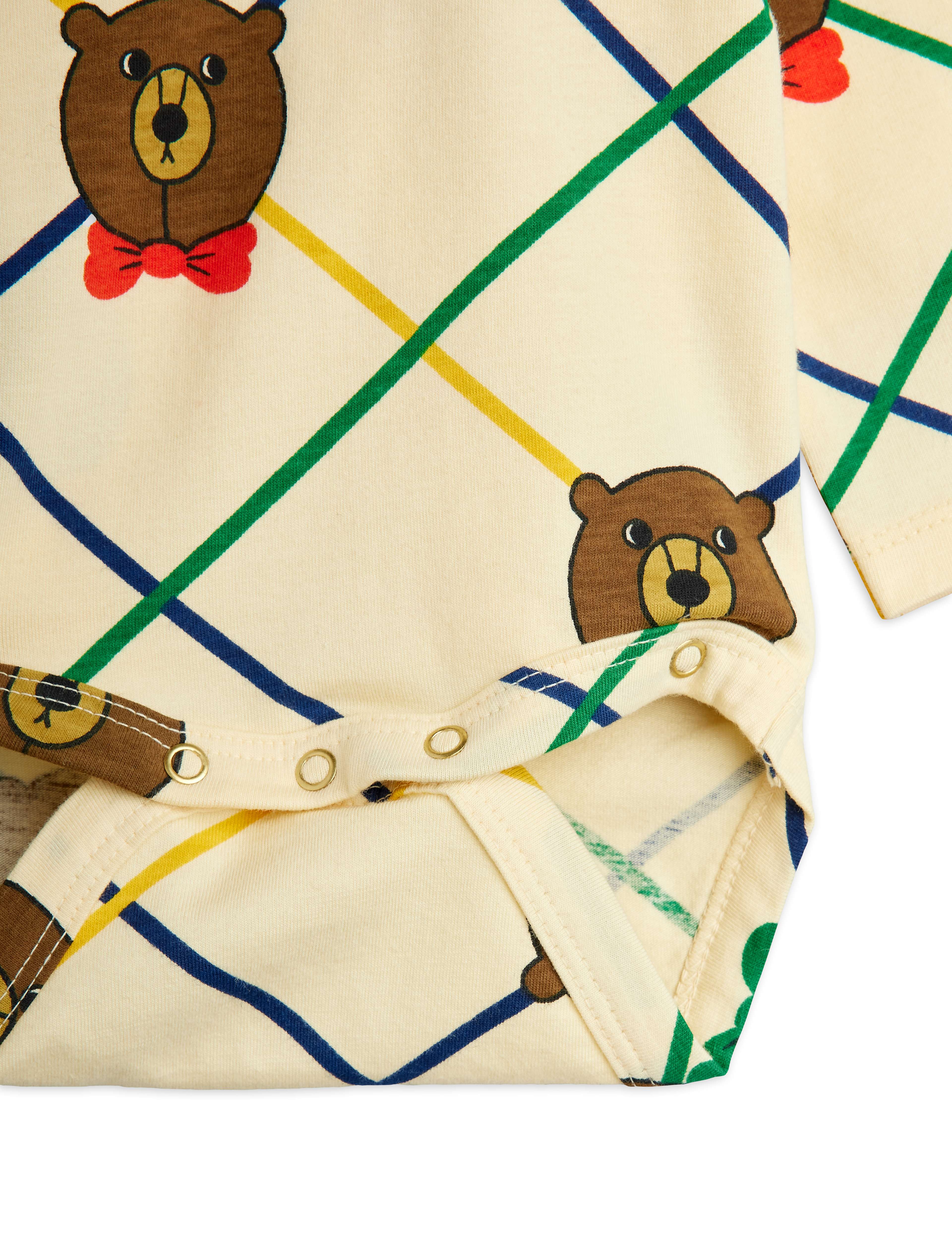 Bear Check Set För Nyfödd