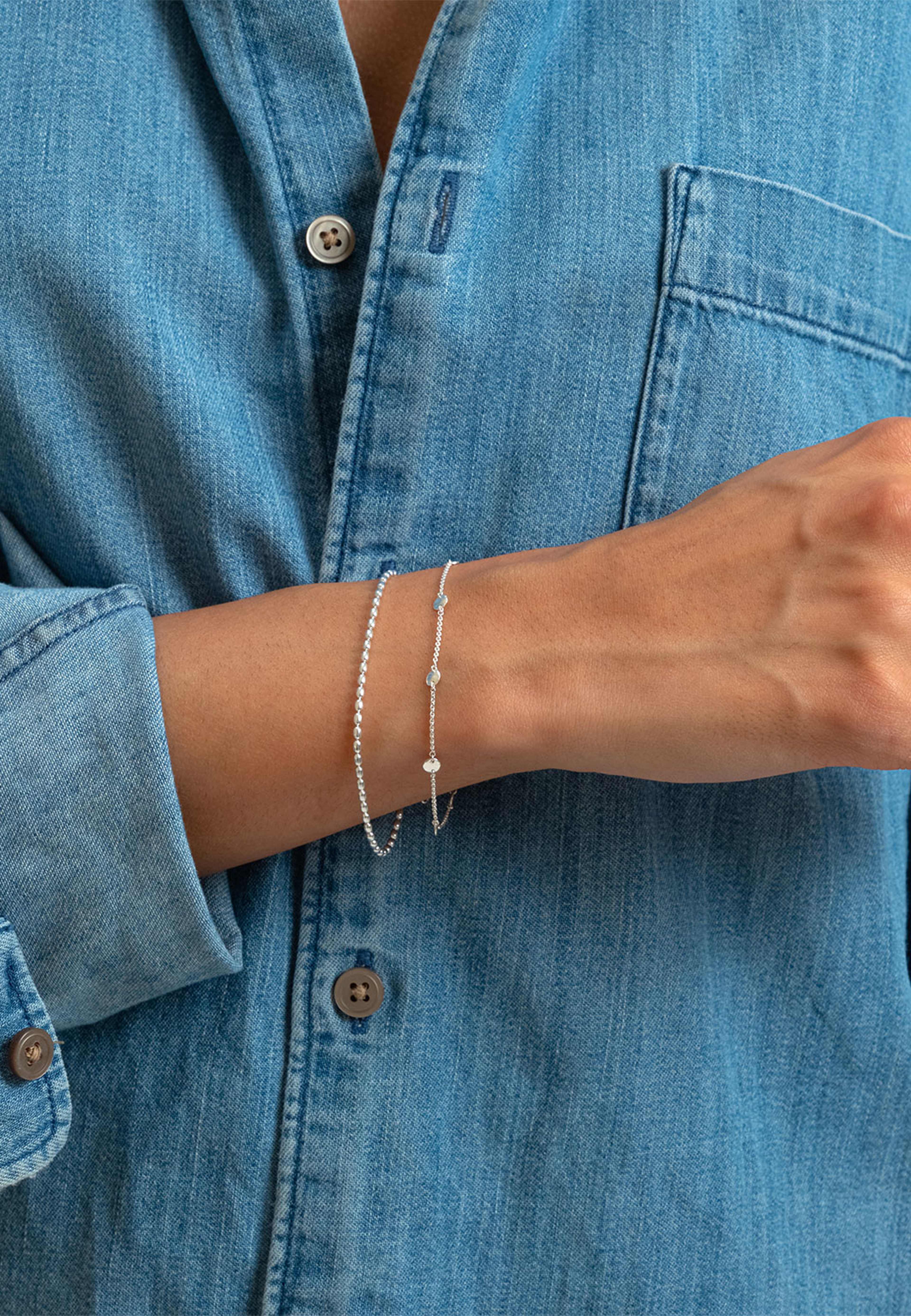 Solea Bracelet Silver, från Syster P, i färgen Silver.