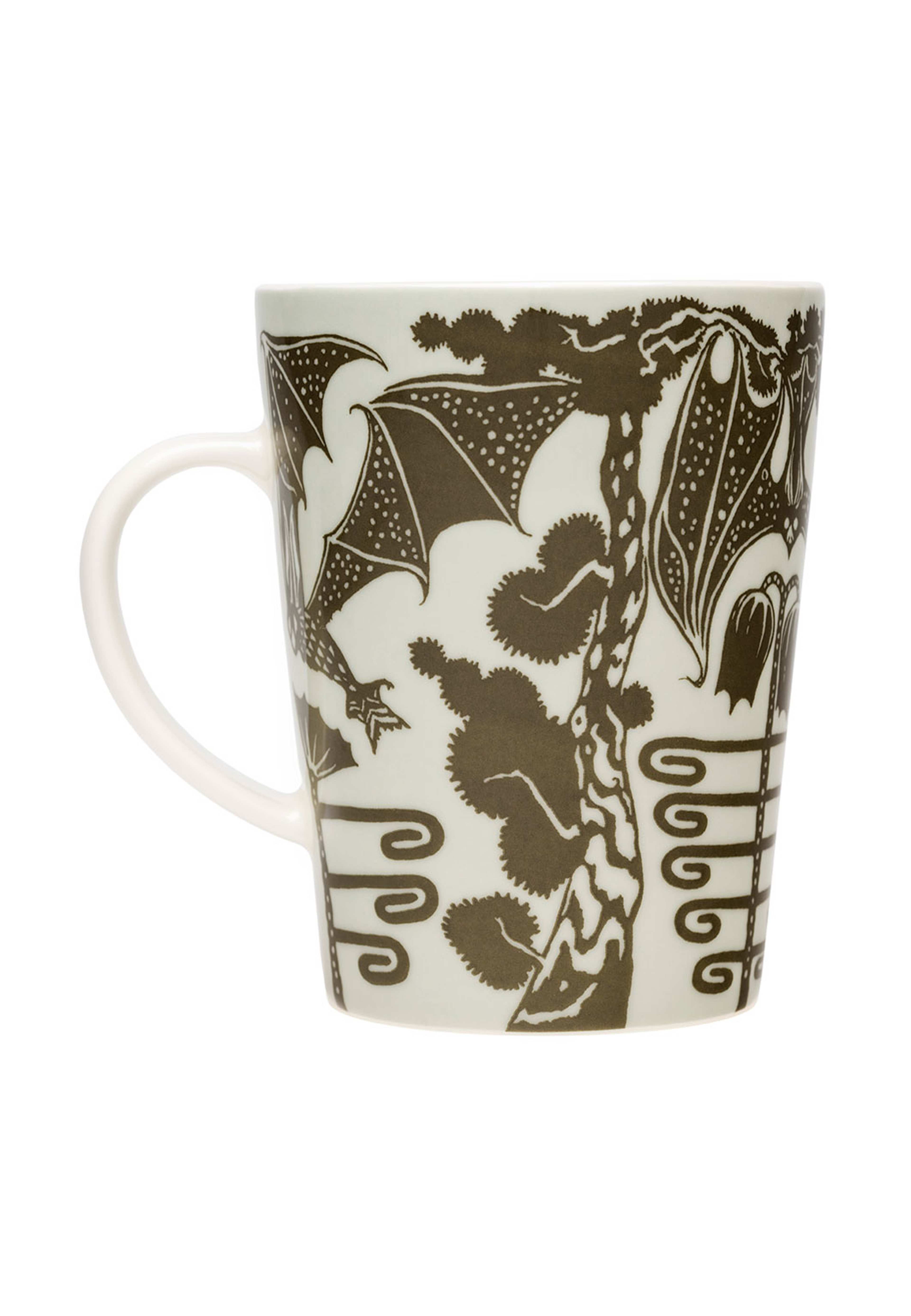 Taika Mugg 0,4L Yö Sepia, Presentförpackning, från Iittala, i färgen Svart/Vit. Klicka för att öppna bilden i stort format