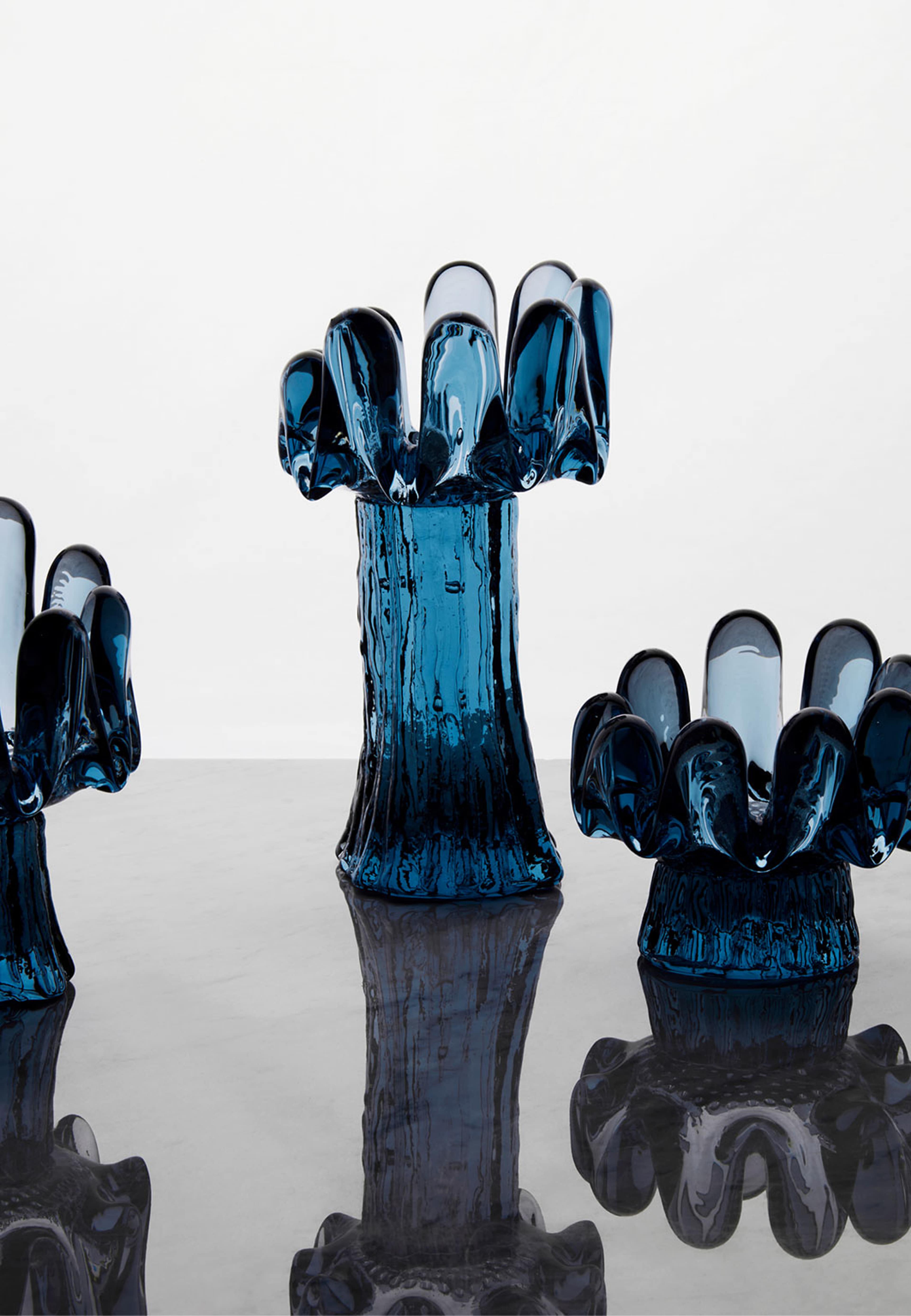 Ljuslykta Sunflower cirkulär 92 mm, från Kosta Boda, i färgen Cirkulär. Klicka för att öppna bilden i stort format