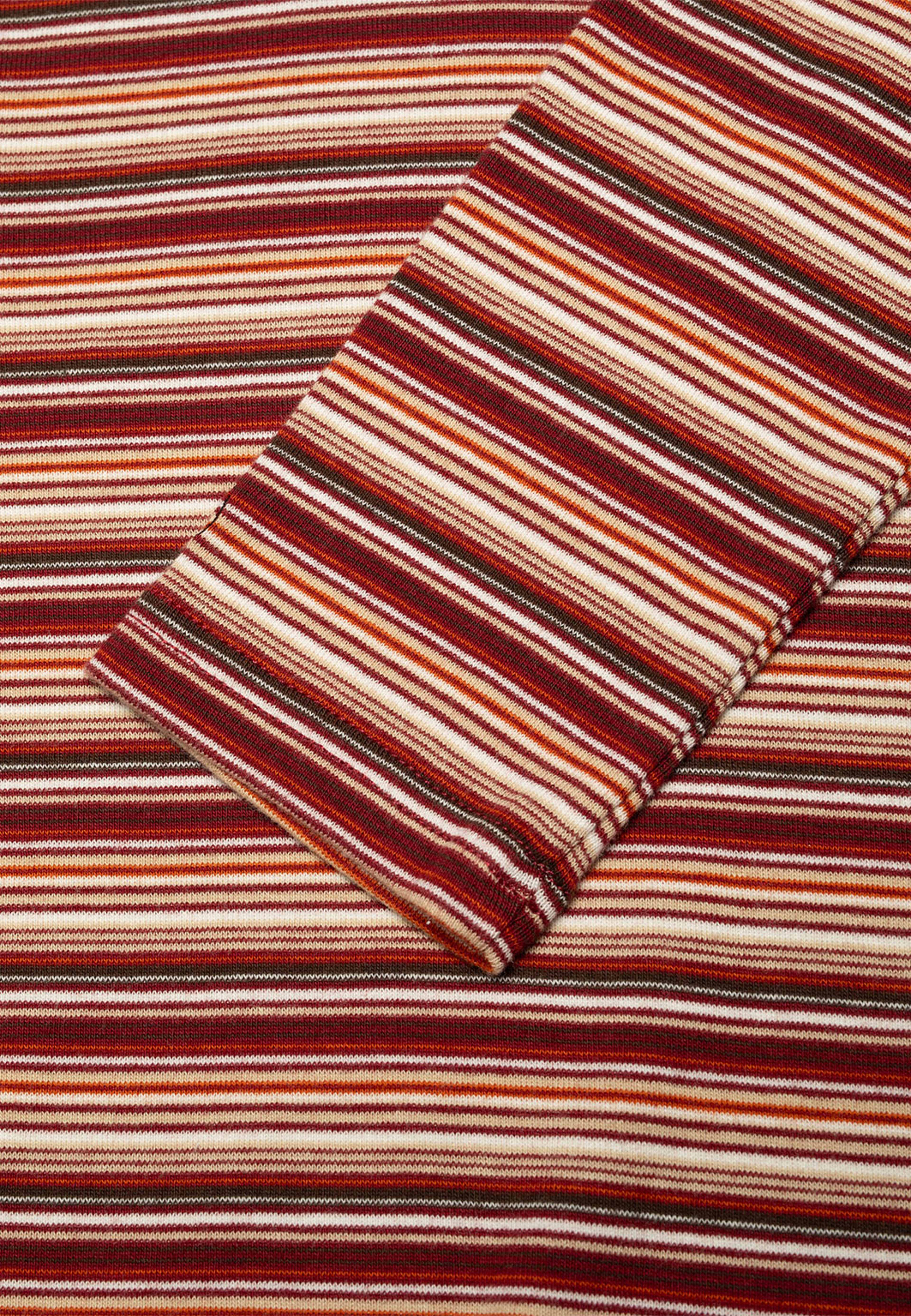 Jessy LS T-Shirt Striped Rib, från Nudie Jeans, i färgen Wine. Klicka för att öppna bilden i stort format