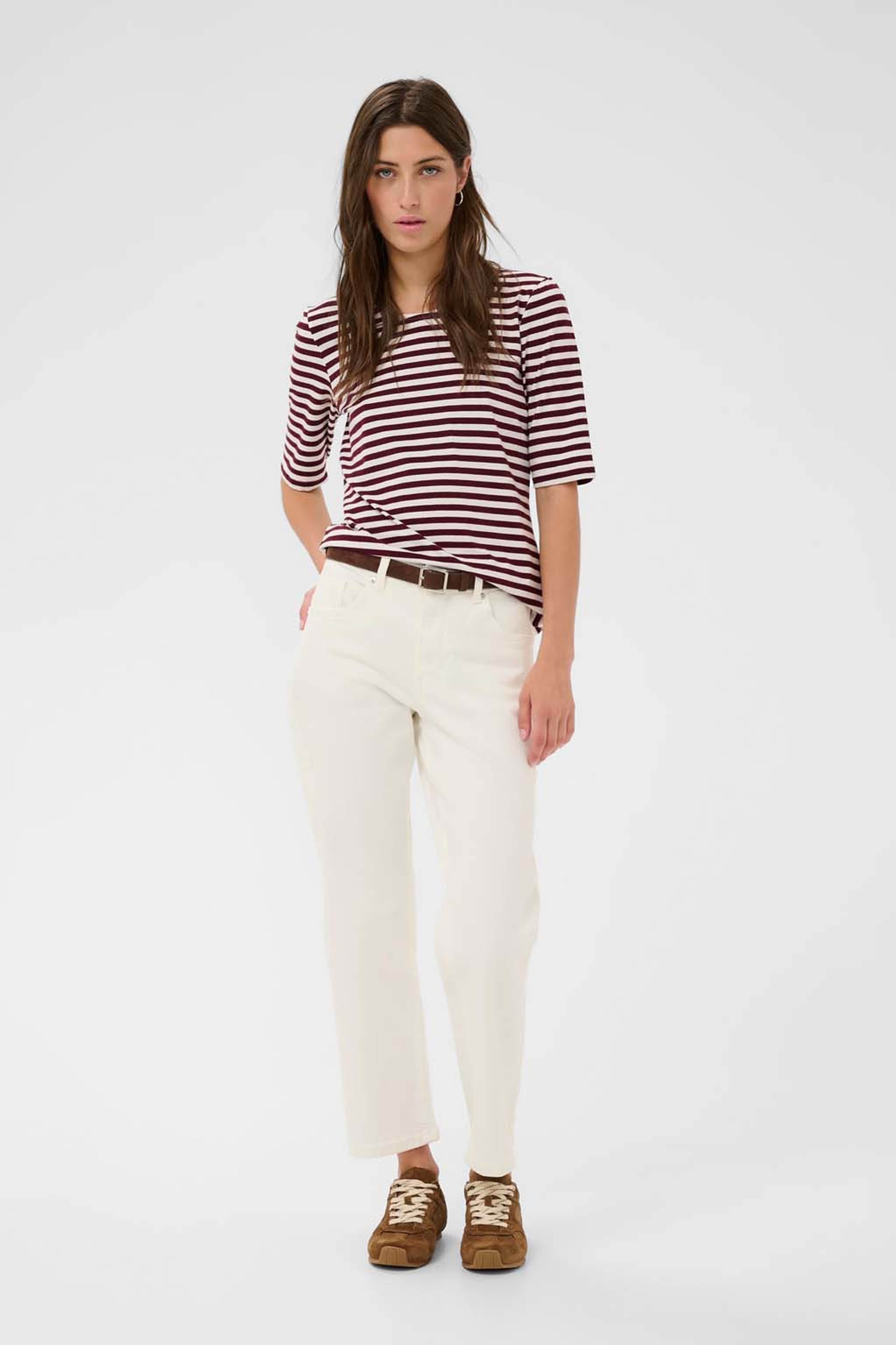 NemiPW TS, från Part Two, i färgen Fig Stripe. Klicka för att öppna bilden i stort format