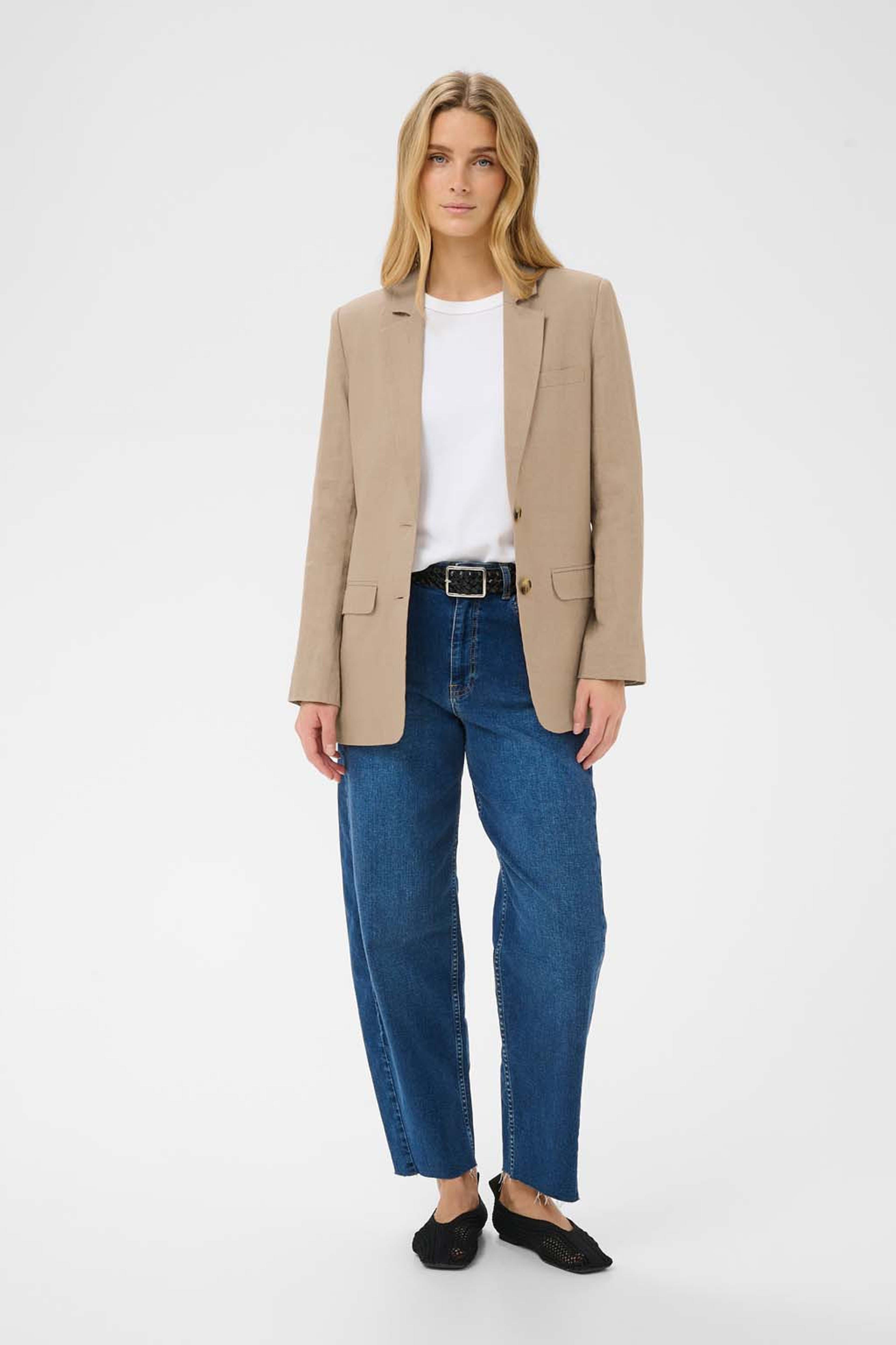 NyanPW  Blazer, från Part Two, i färgen Silver Mink. Klicka för att öppna bilden i stort format