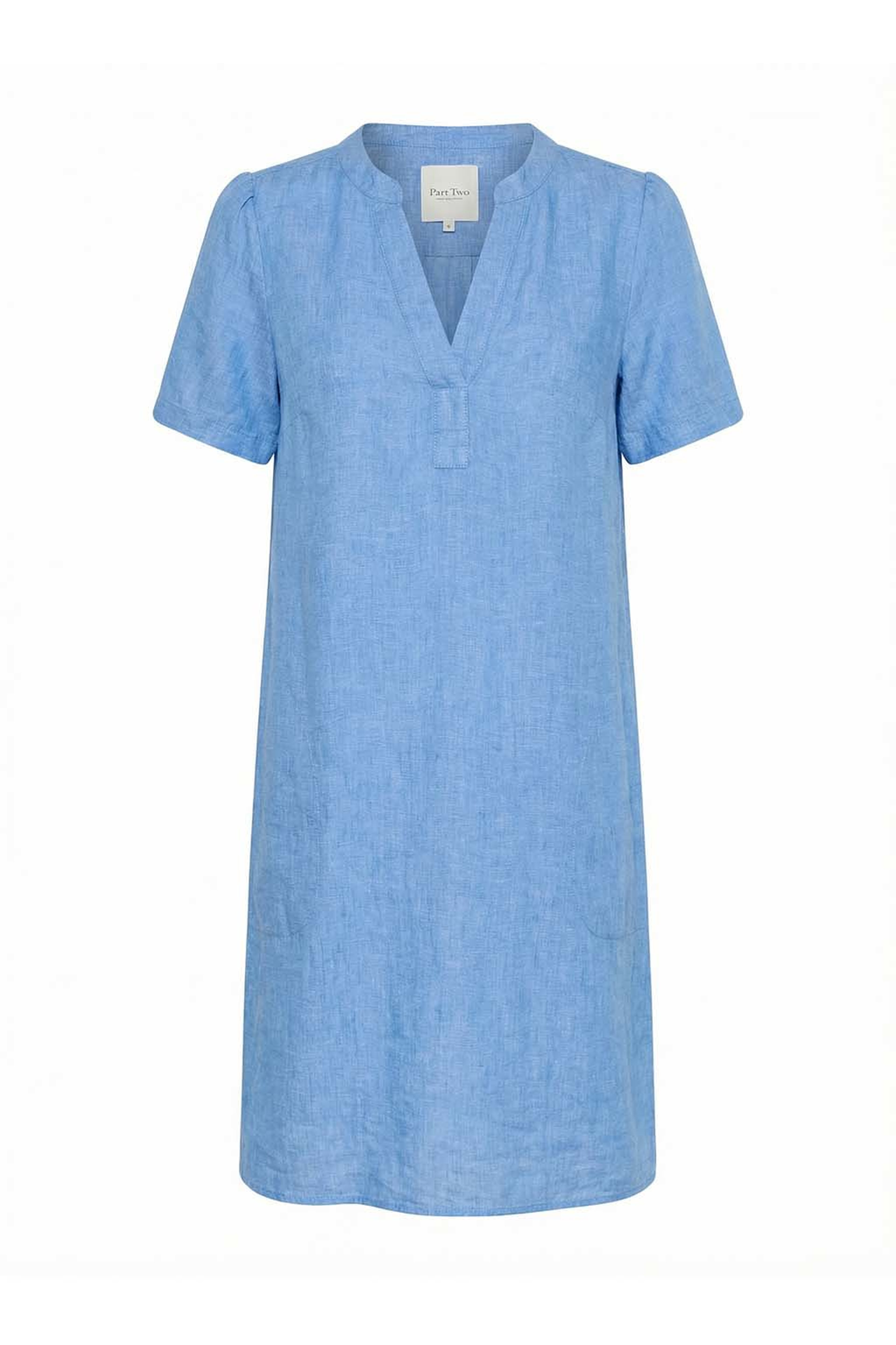 AminasePW Dress, från Part Two, i färgen Marina Chambrey. Klicka för att öppna bilden i stort format