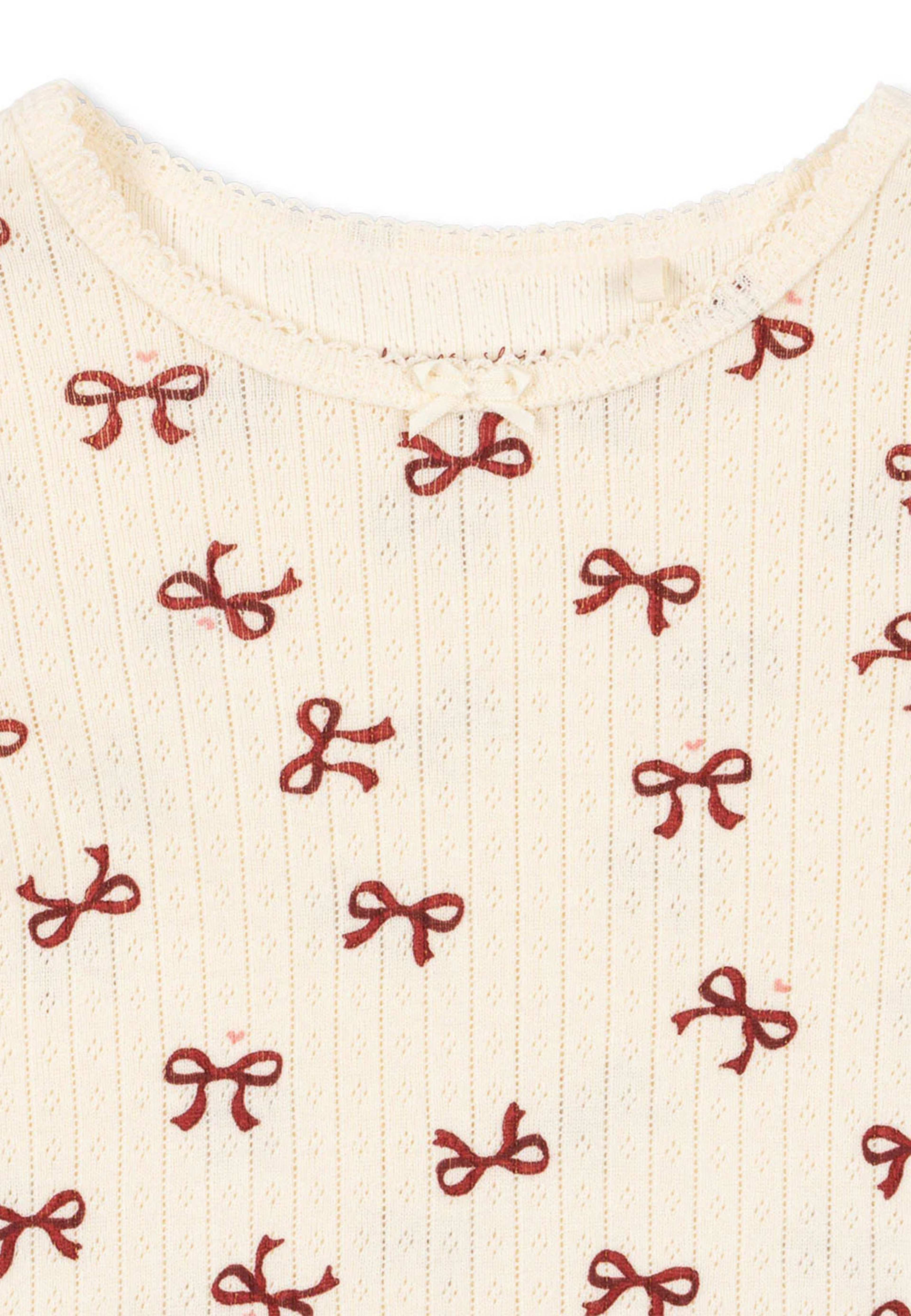 MINNIE BLOUSE, från Konges Sløjd, i färgen Bow Rouge. Klicka för att öppna bilden i stort format