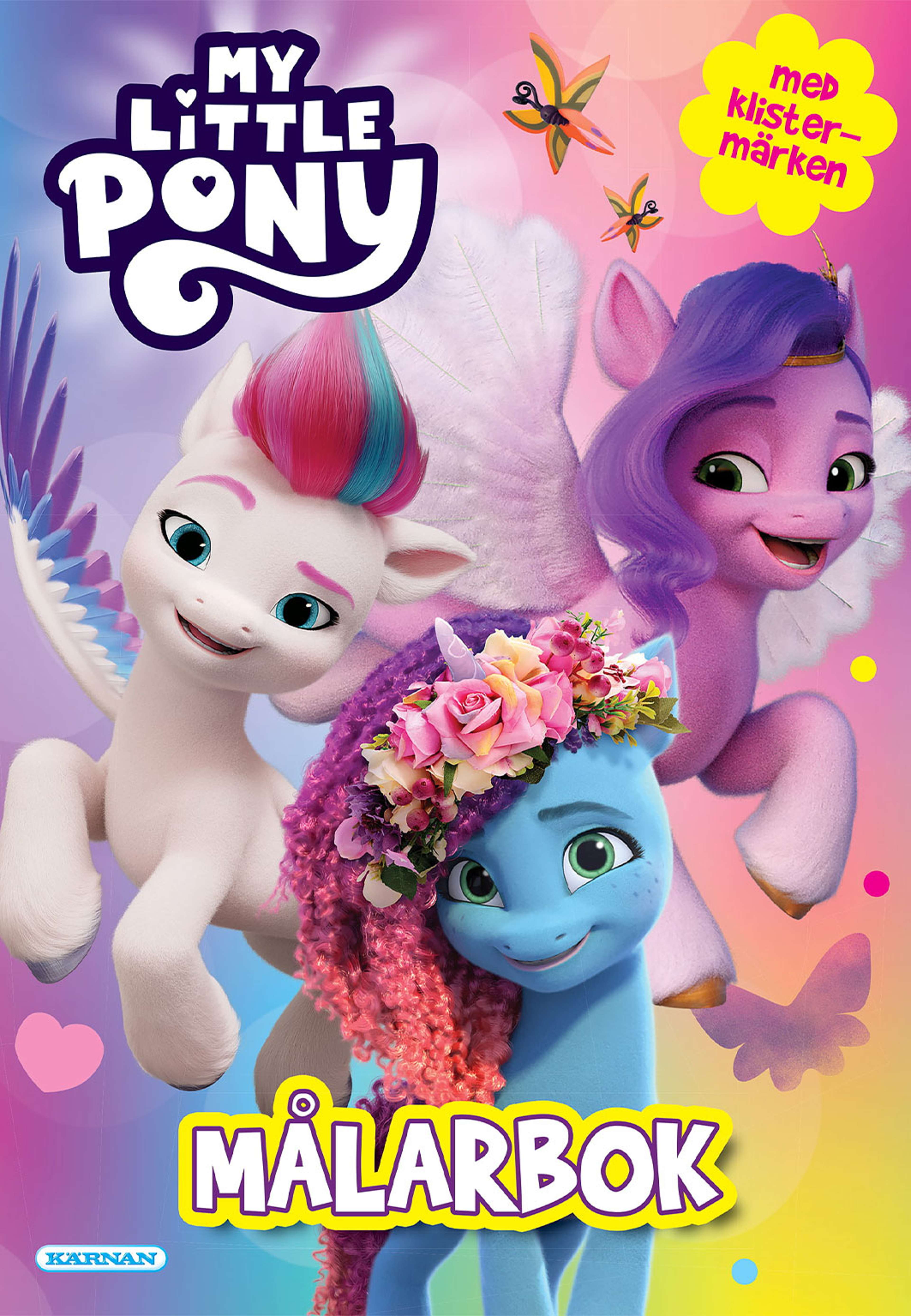 MÅLARBOK MY LITTLE PONY, från KÄRNAN. Klicka för att öppna bilden i stort format