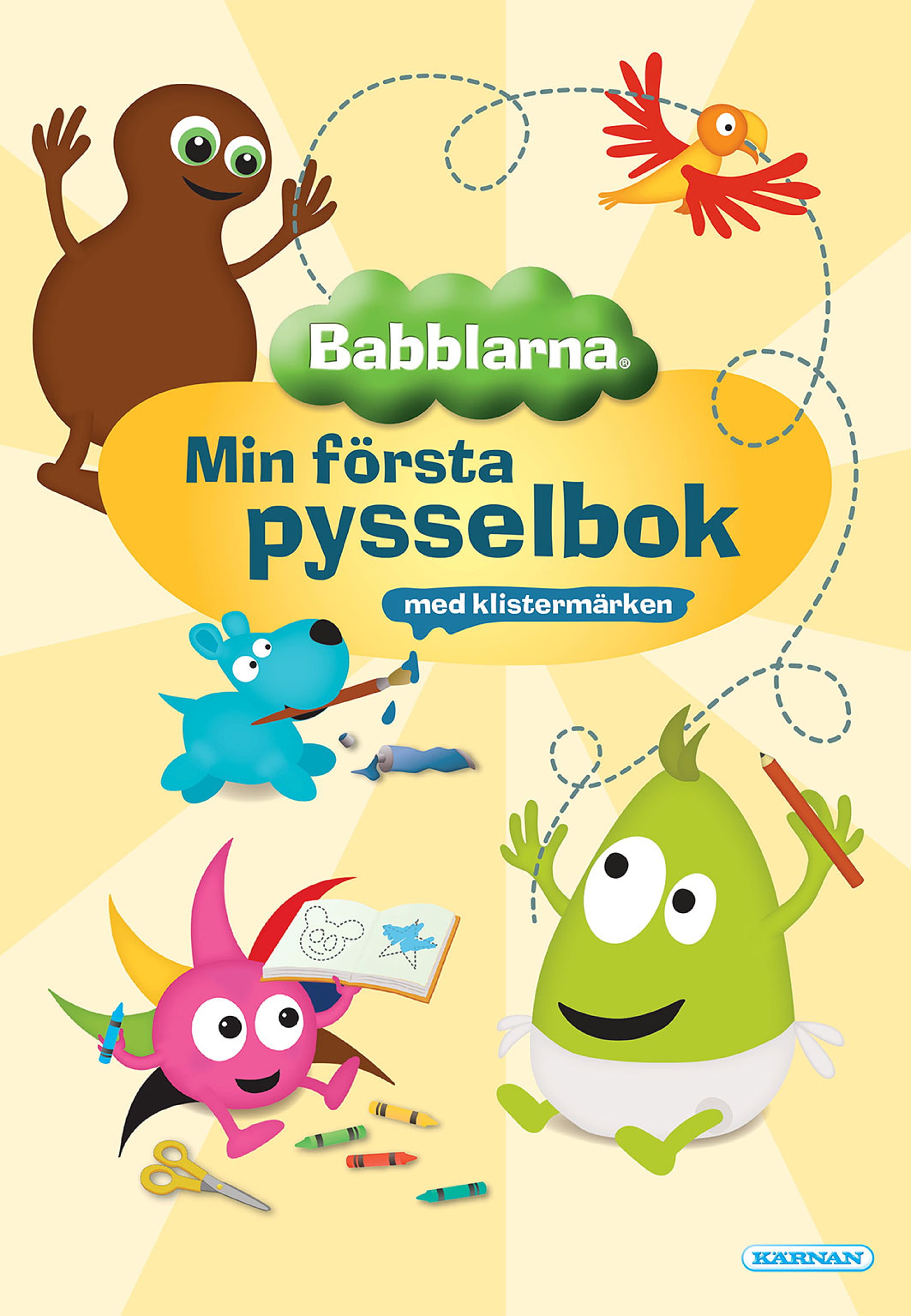 PYSSELBOK BABBLARNA, från KÄRNAN. Klicka för att öppna bilden i stort format