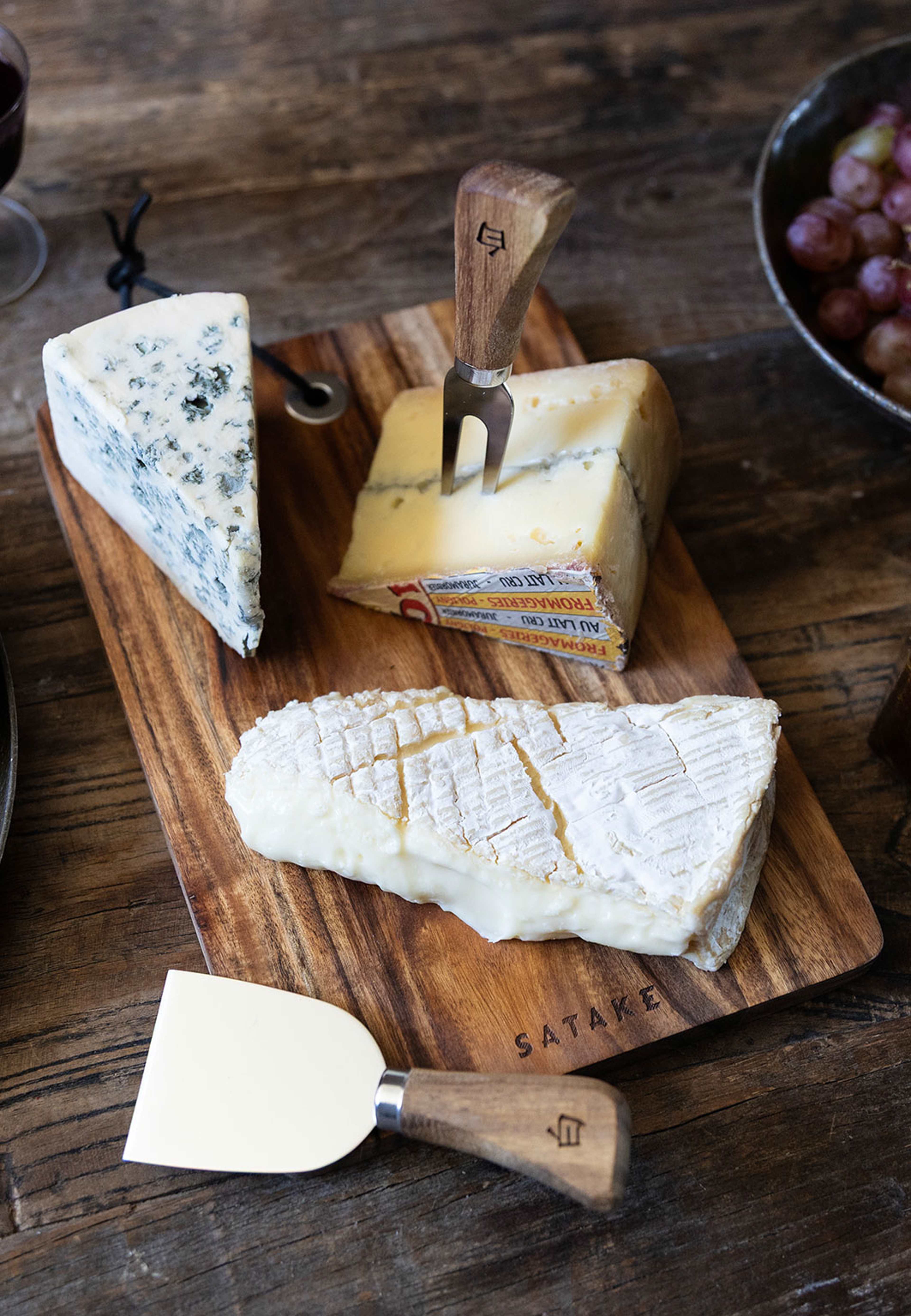 Satake Gentei-aban ostset, från Satake, i färgen Brun. Klicka för att öppna bilden i stort format