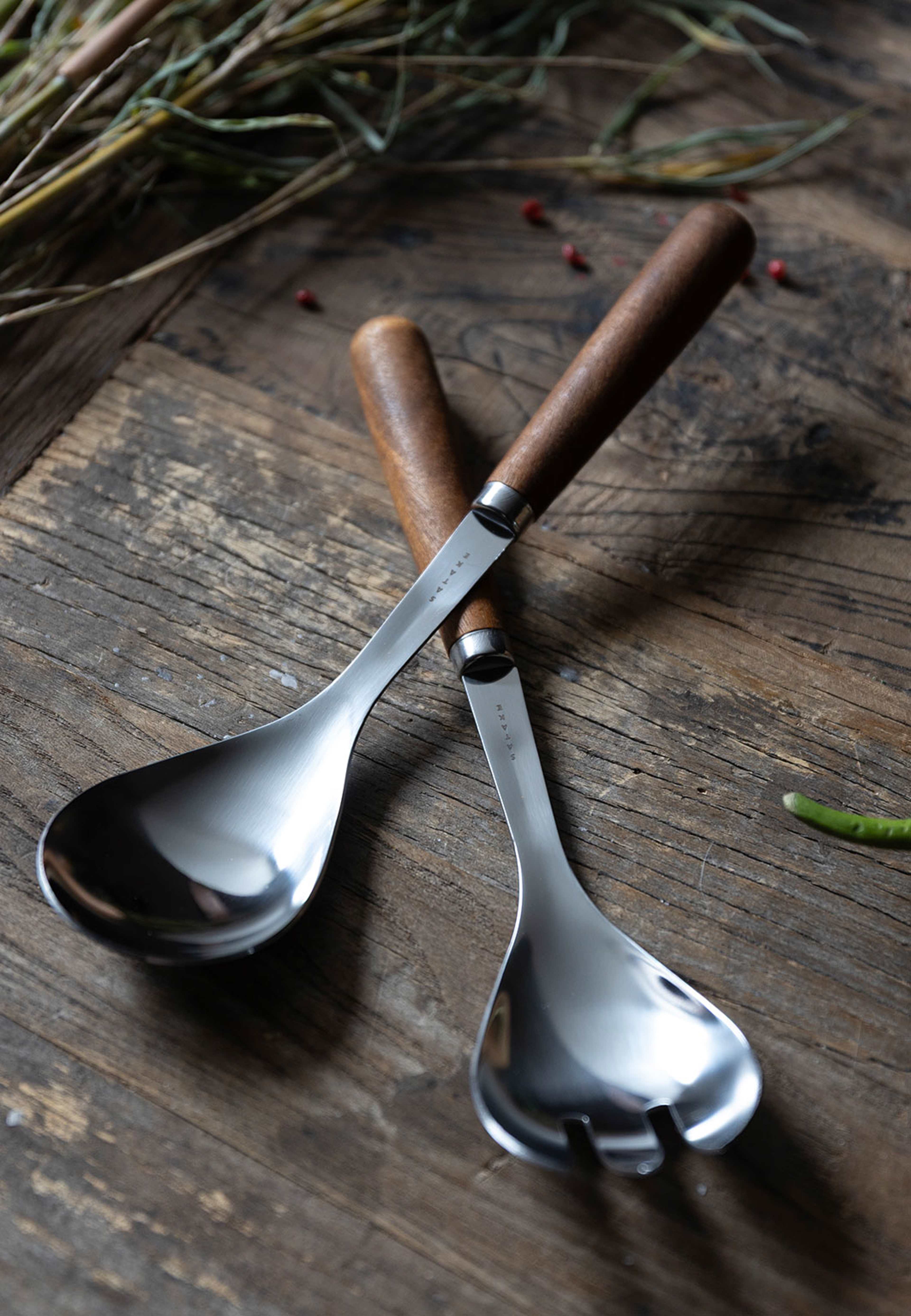 Satake Gentei-aban salladsbestick, från Satake, i färgen Brun. Klicka för att öppna bilden i stort format