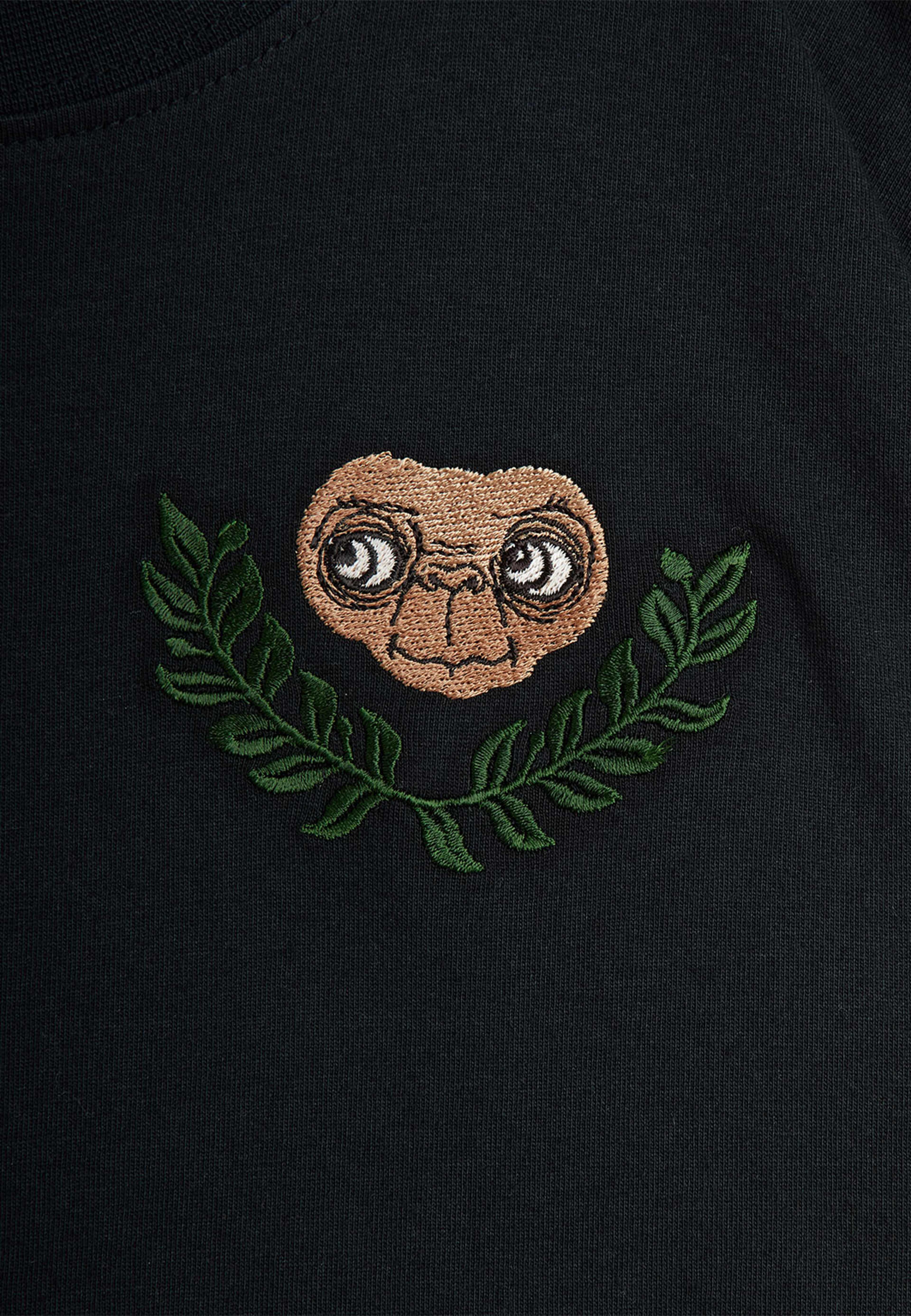 E.T emb ss tee, från Mini Rodini, i färgen Black. Klicka för att öppna bilden i stort format