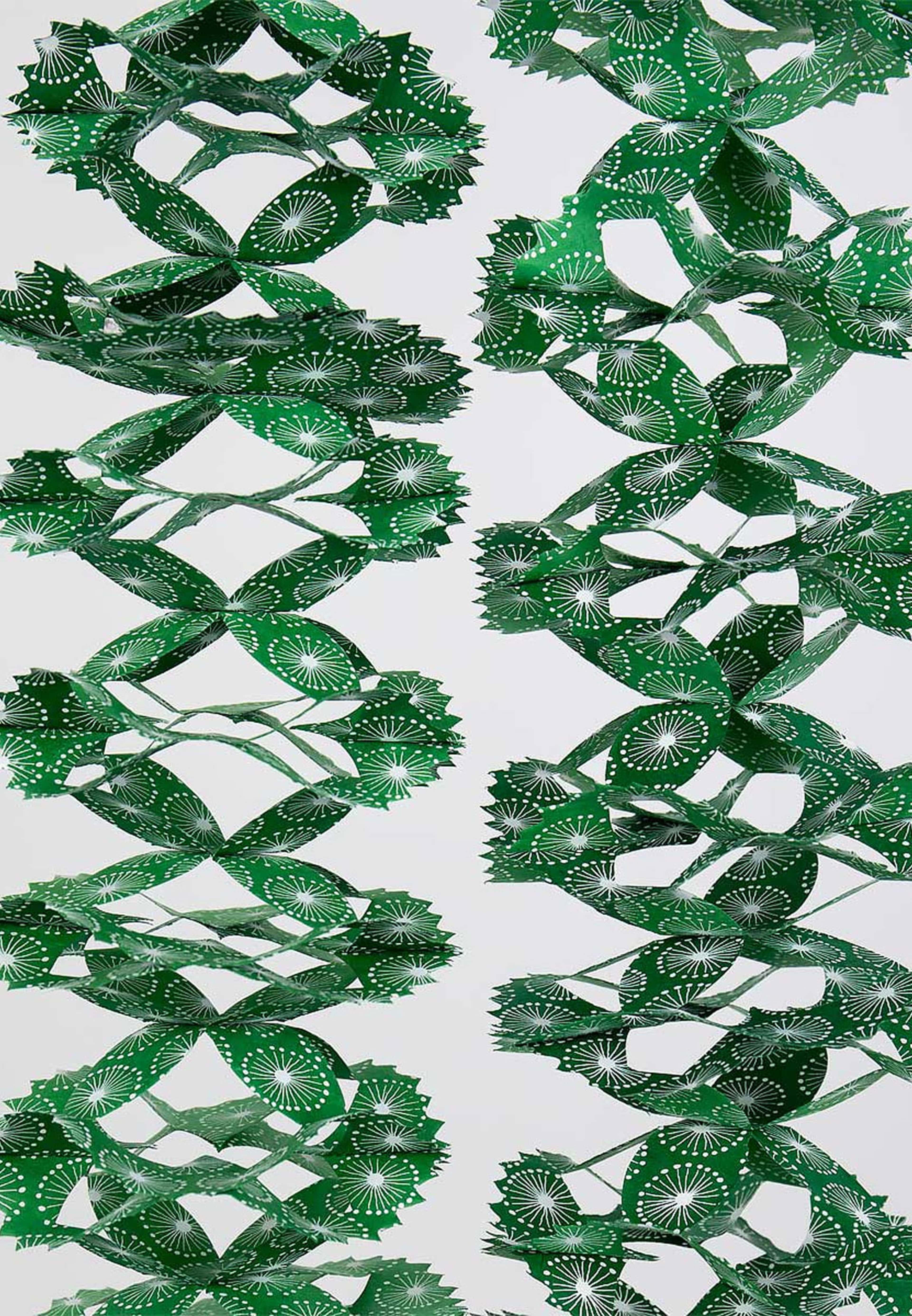 KATHMANDU DANDELION Girlang, grön/vit, från A World of Craft, i färgen Grön/Vit. Klicka för att öppna bilden i stort format