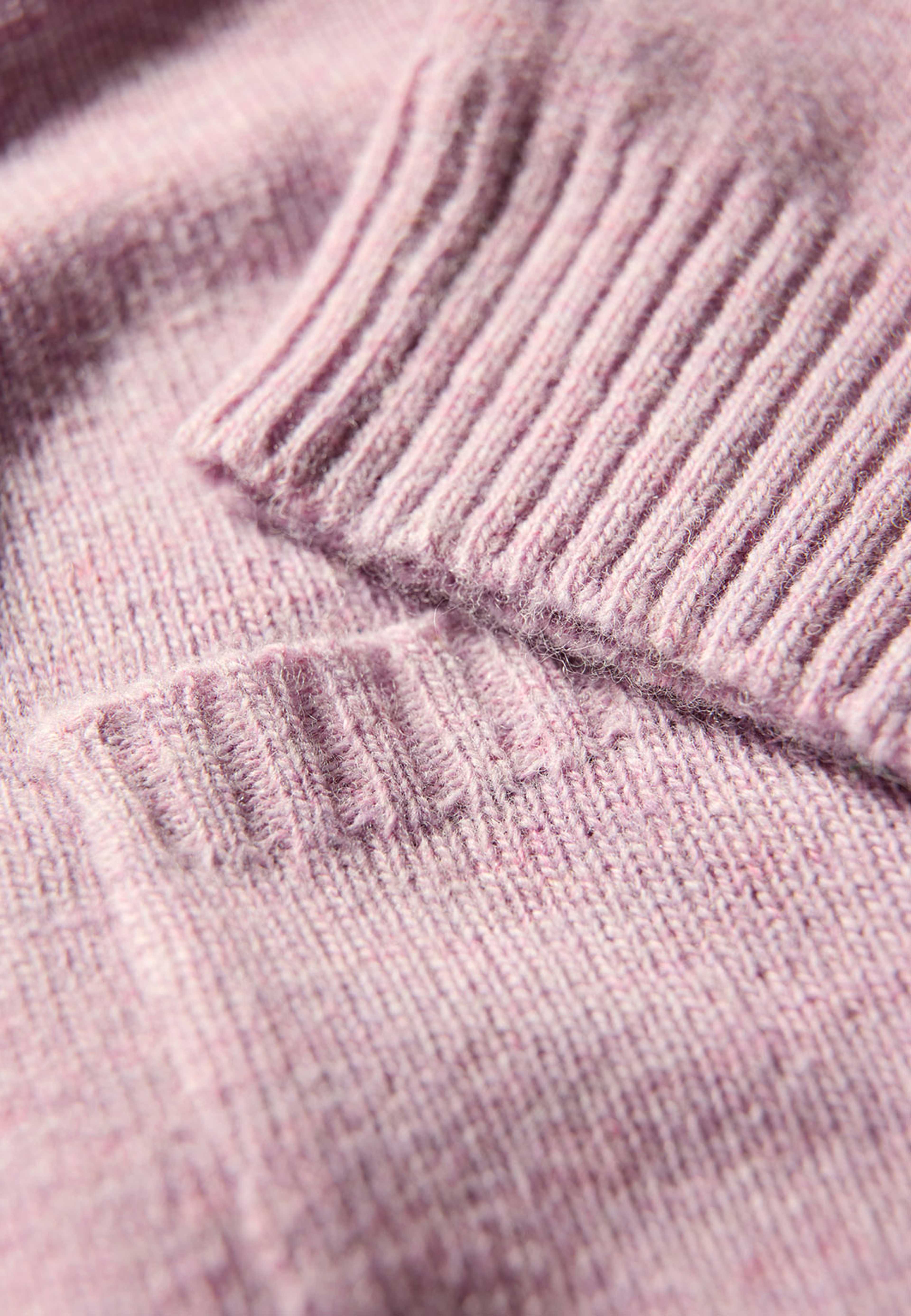 Lindbergh Lambswool button cardigan Knit, från Lindbergh, i färgen Lavender Mel. Klicka för att öppna bilden i stort format