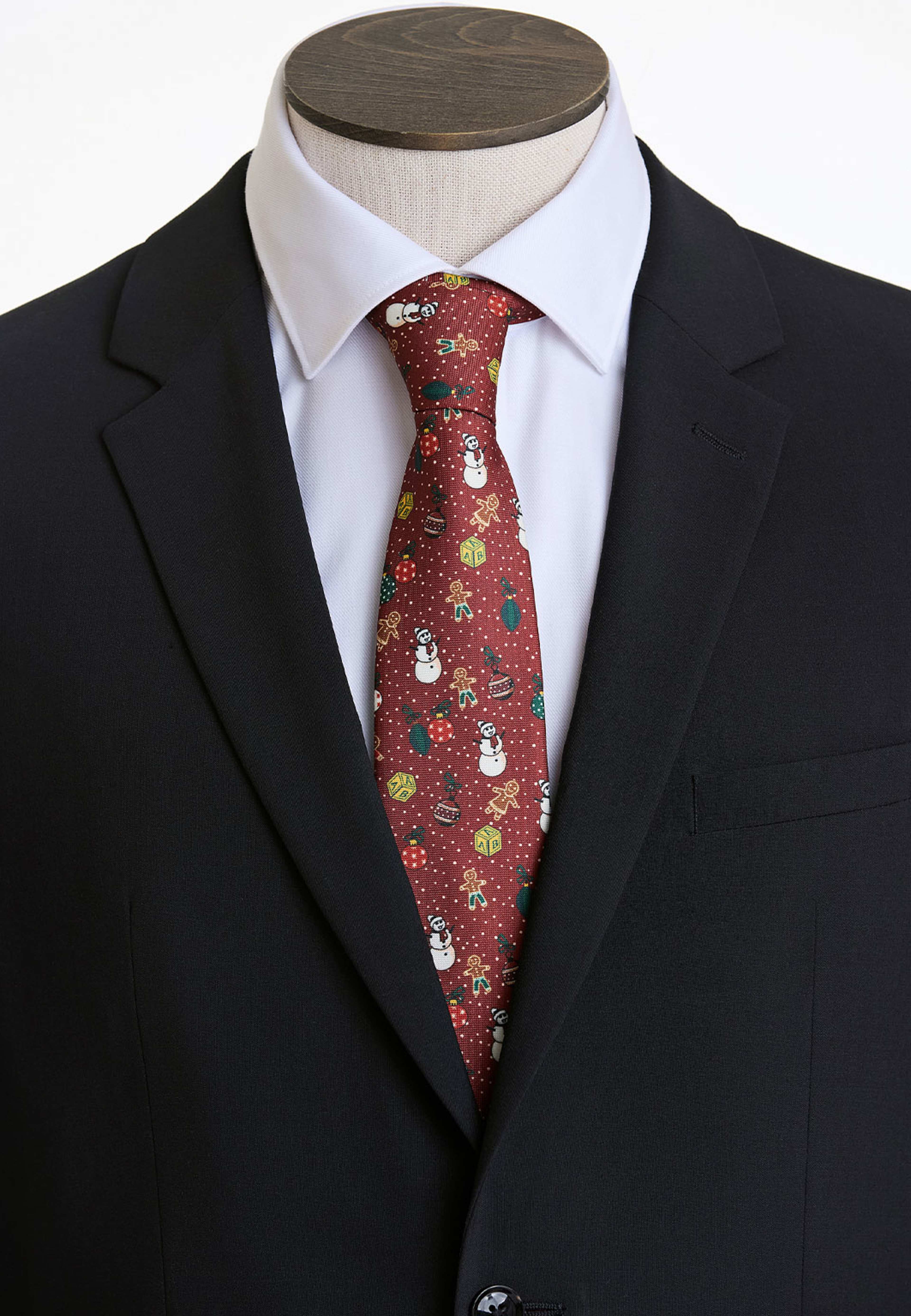 Christmas Tie Tie, från Lindbergh, i färgen Red. Klicka för att öppna bilden i stort format