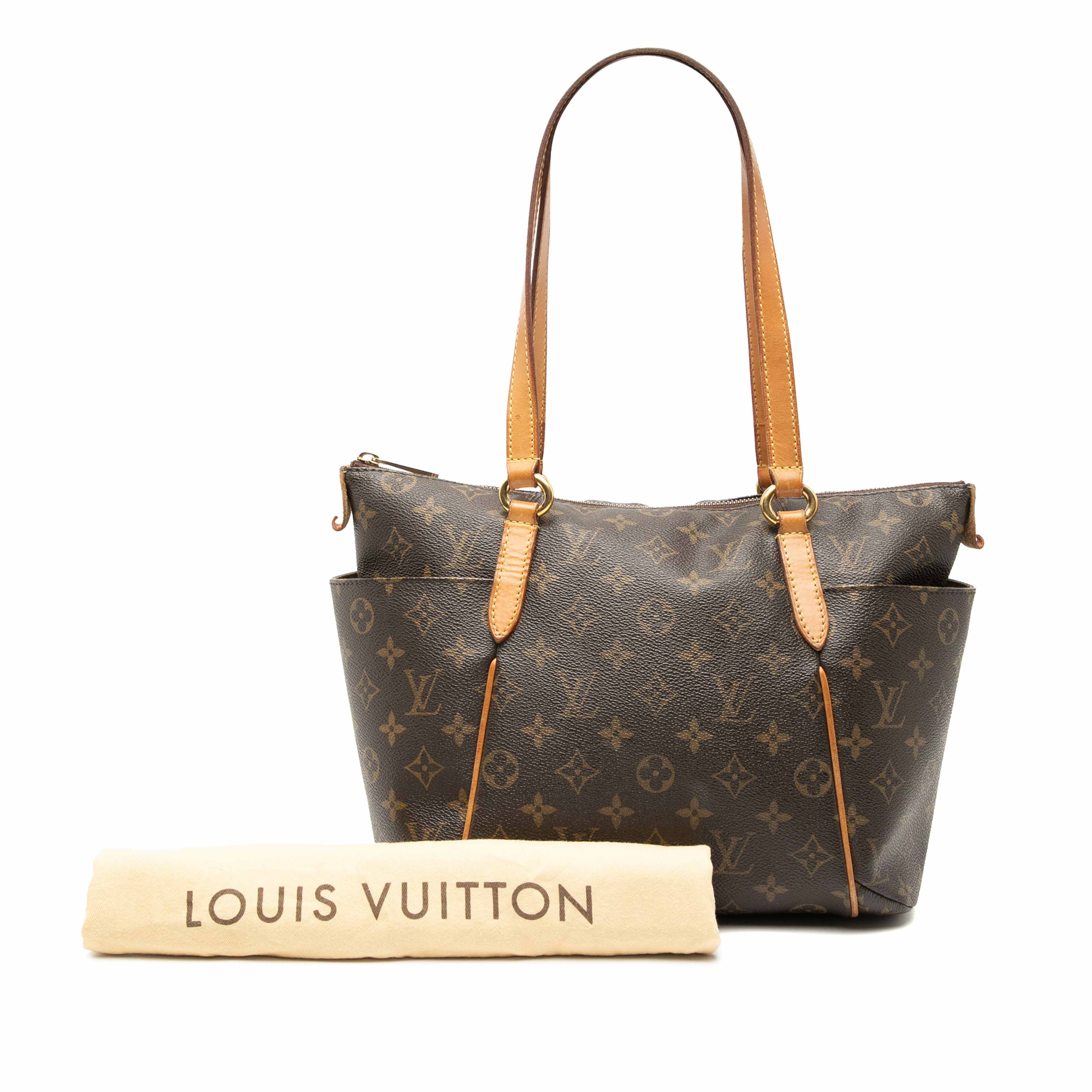 Louis Vuitton Monogram Totally Pm, från Luxclusif, i färgen brun. Klicka för att öppna bilden i stort format