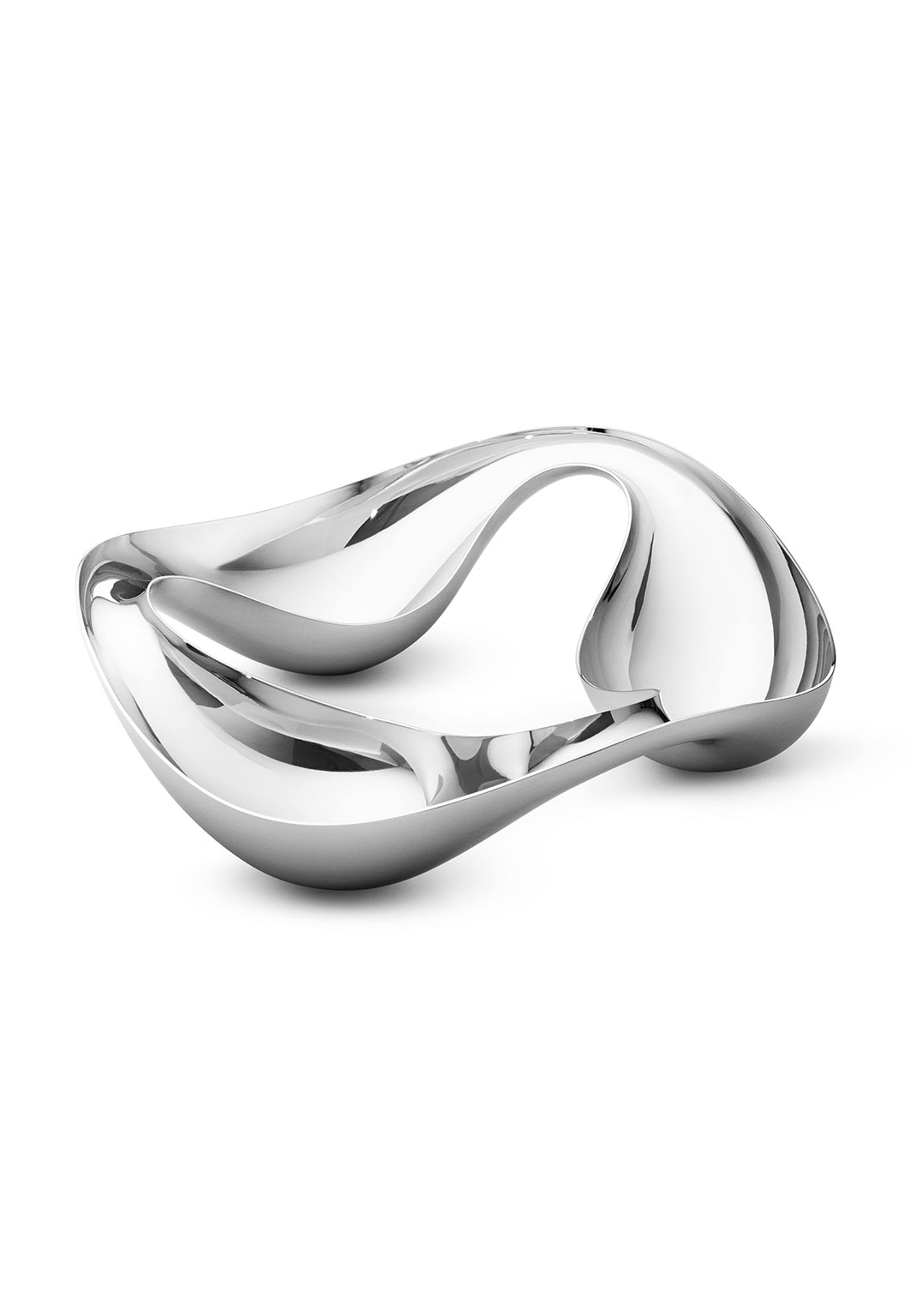 COBRA skål, 3 fack, från Georg Jensen, i färgen Silver. Klicka för att öppna bilden i stort format