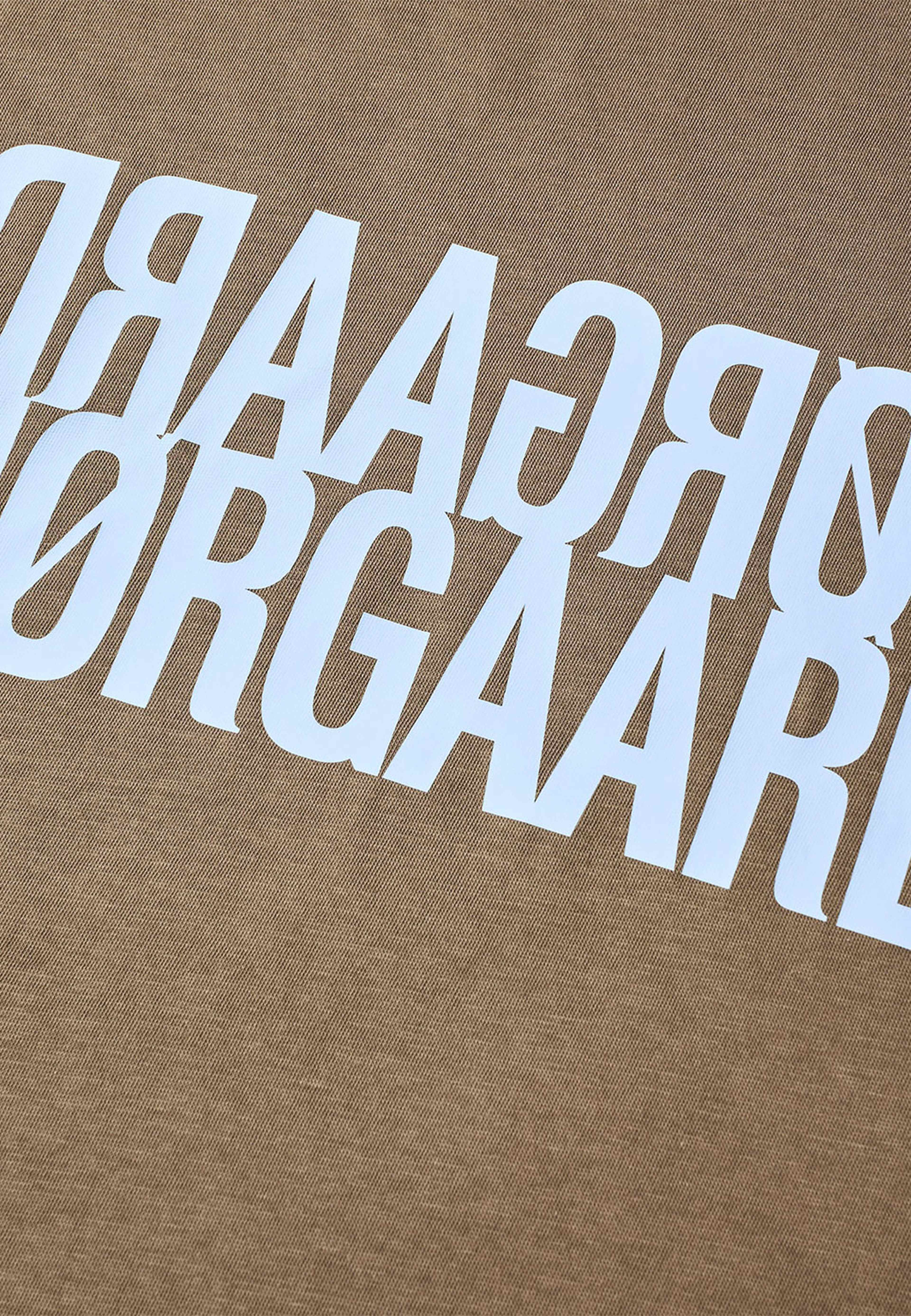 Single Cotton Trenda P Tee, från Mads Nørgaard, i färgen Walnut. Klicka för att öppna bilden i stort format