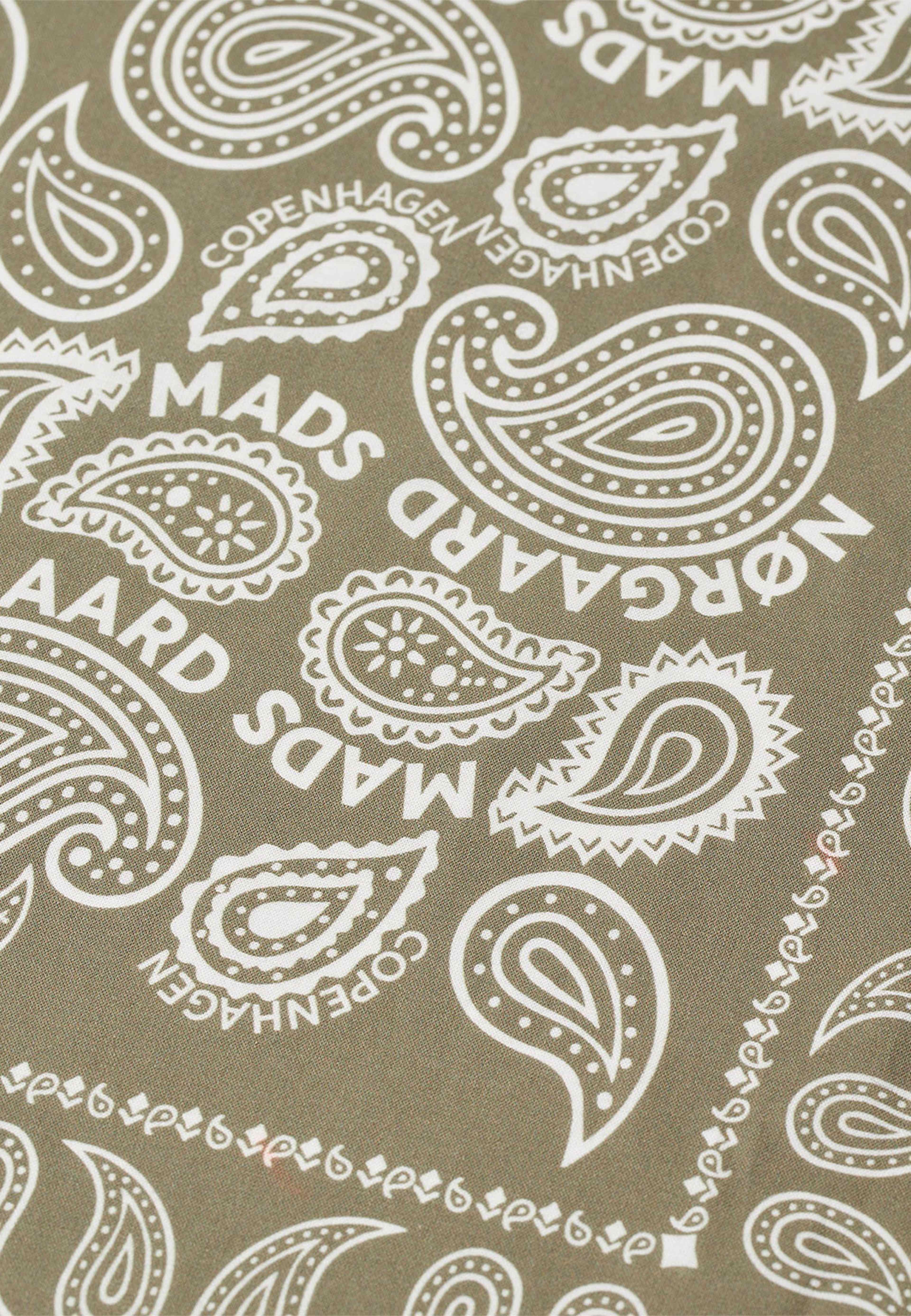 Soft Cotton Paisley Scarf Solid, från Mads Nørgaard, i färgen Overland Trek. Klicka för att öppna bilden i stort format