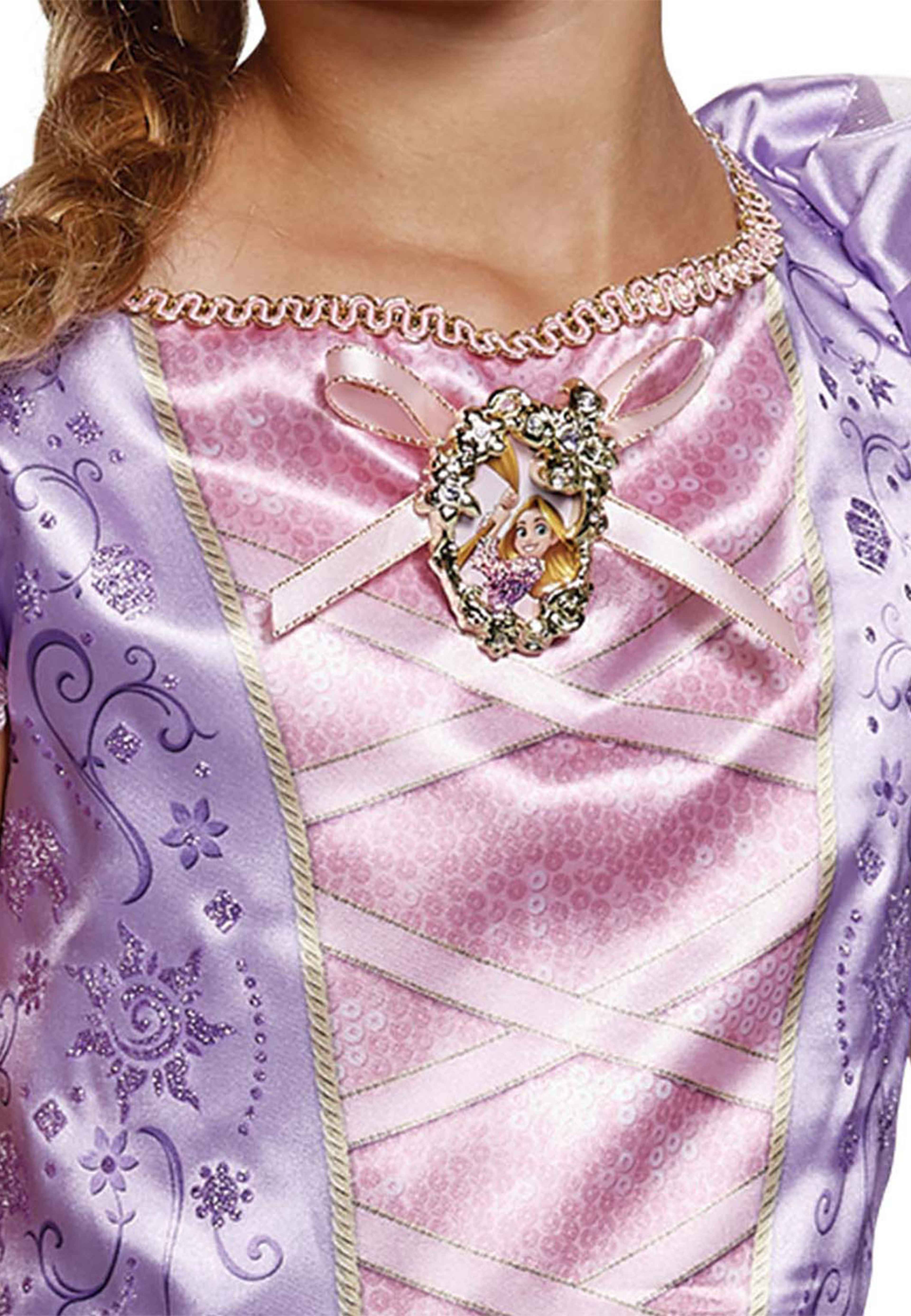 Princess klänning Rapunzel (S), från Disney. Klicka för att öppna bilden i stort format