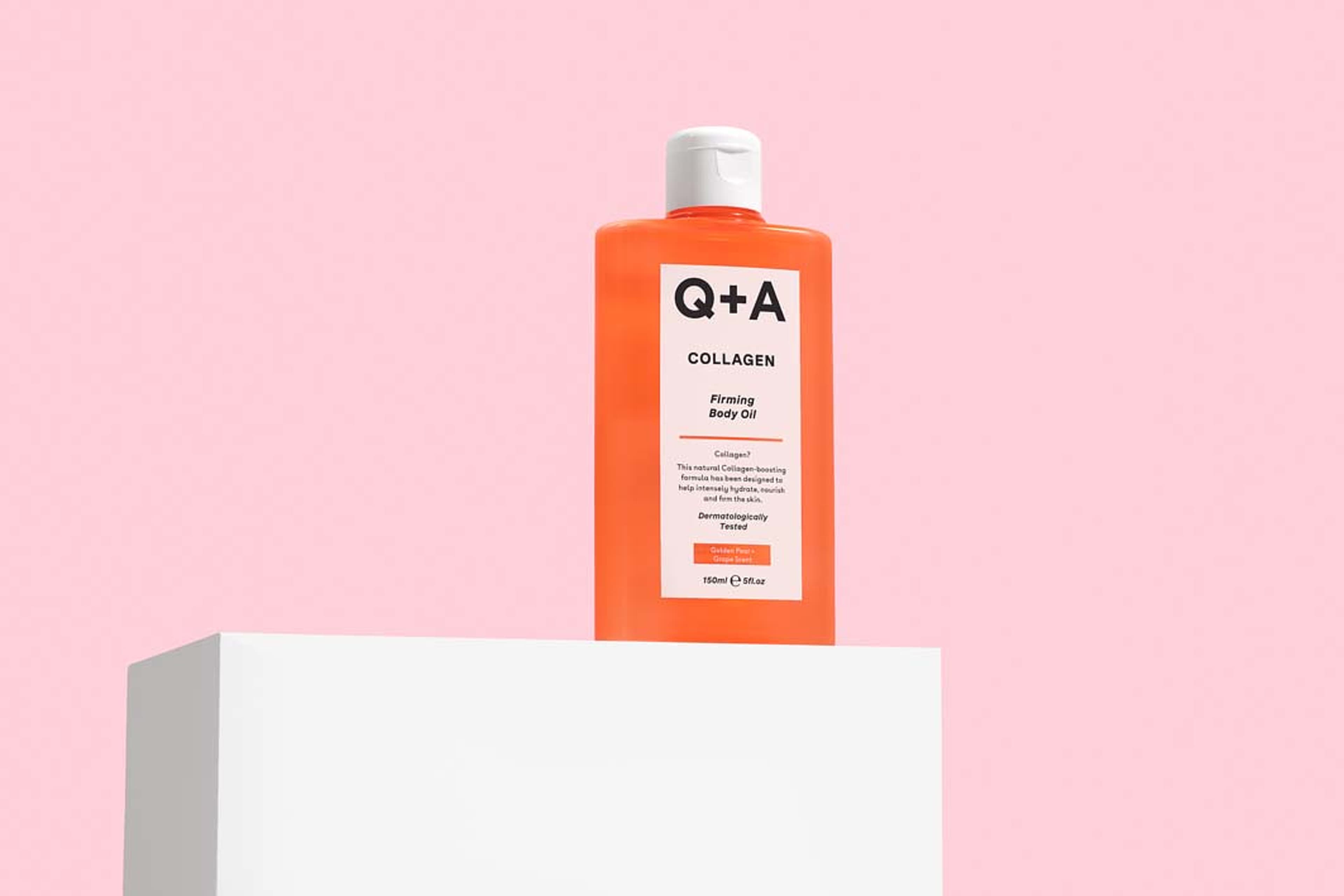 Collagen Body Oil, från Q+A. Klicka för att öppna bilden i stort format