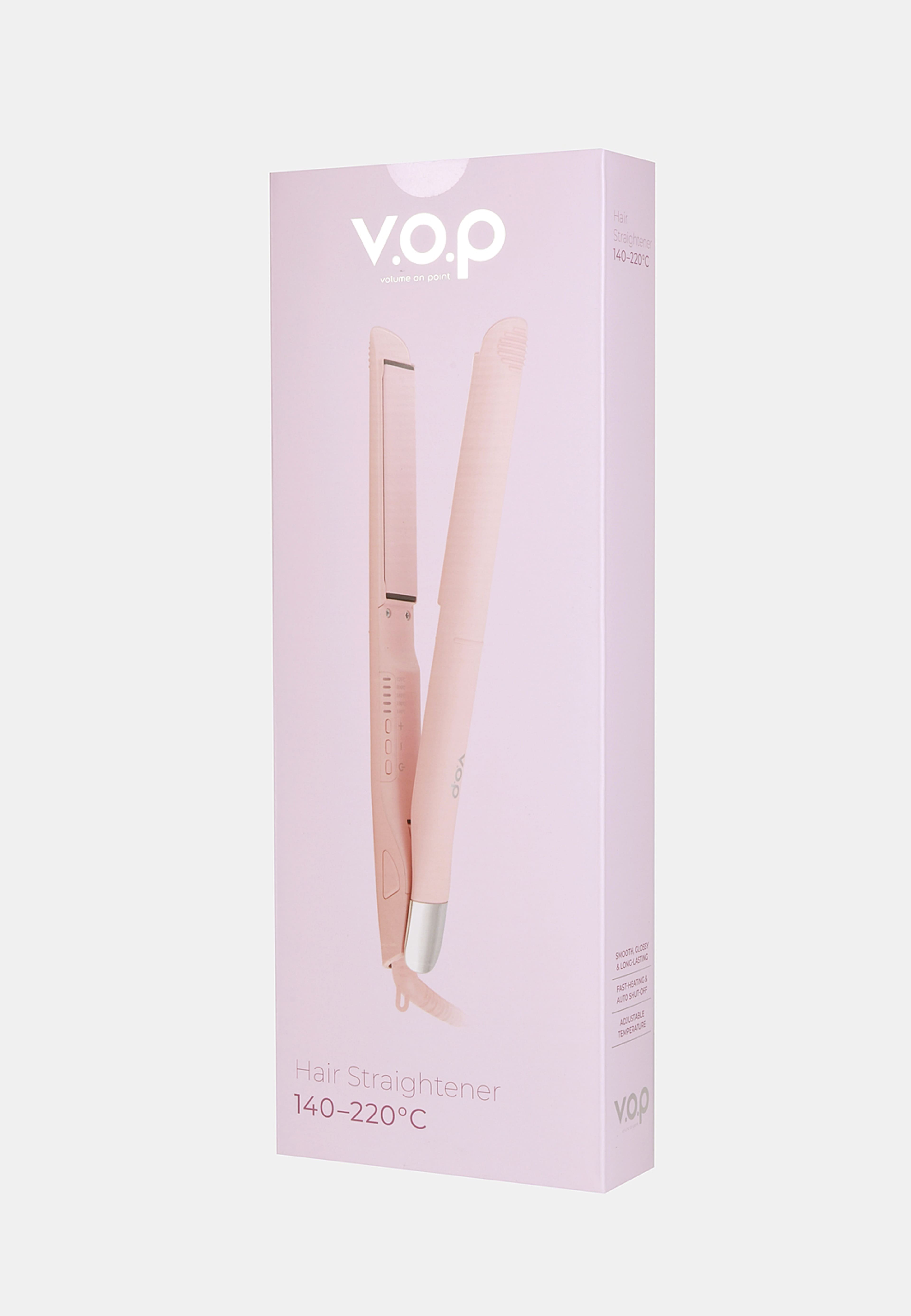 Hair Straightener, från v.o.p, i färgen Pink. Klicka för att öppna bilden i stort format