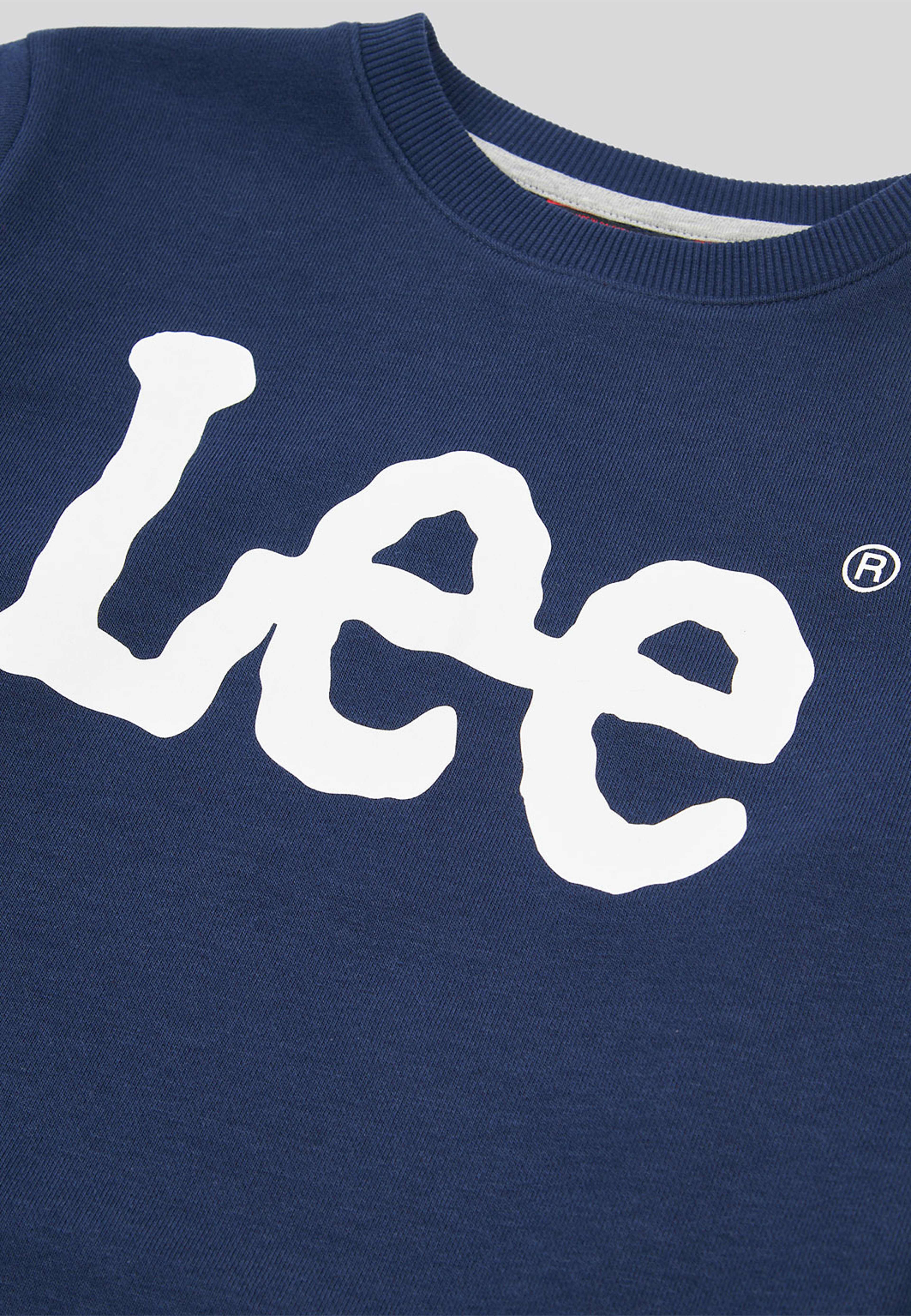 Wobbly Graphic LB Crew, från Lee, i färgen Navy Blazer. Klicka för att öppna bilden i stort format