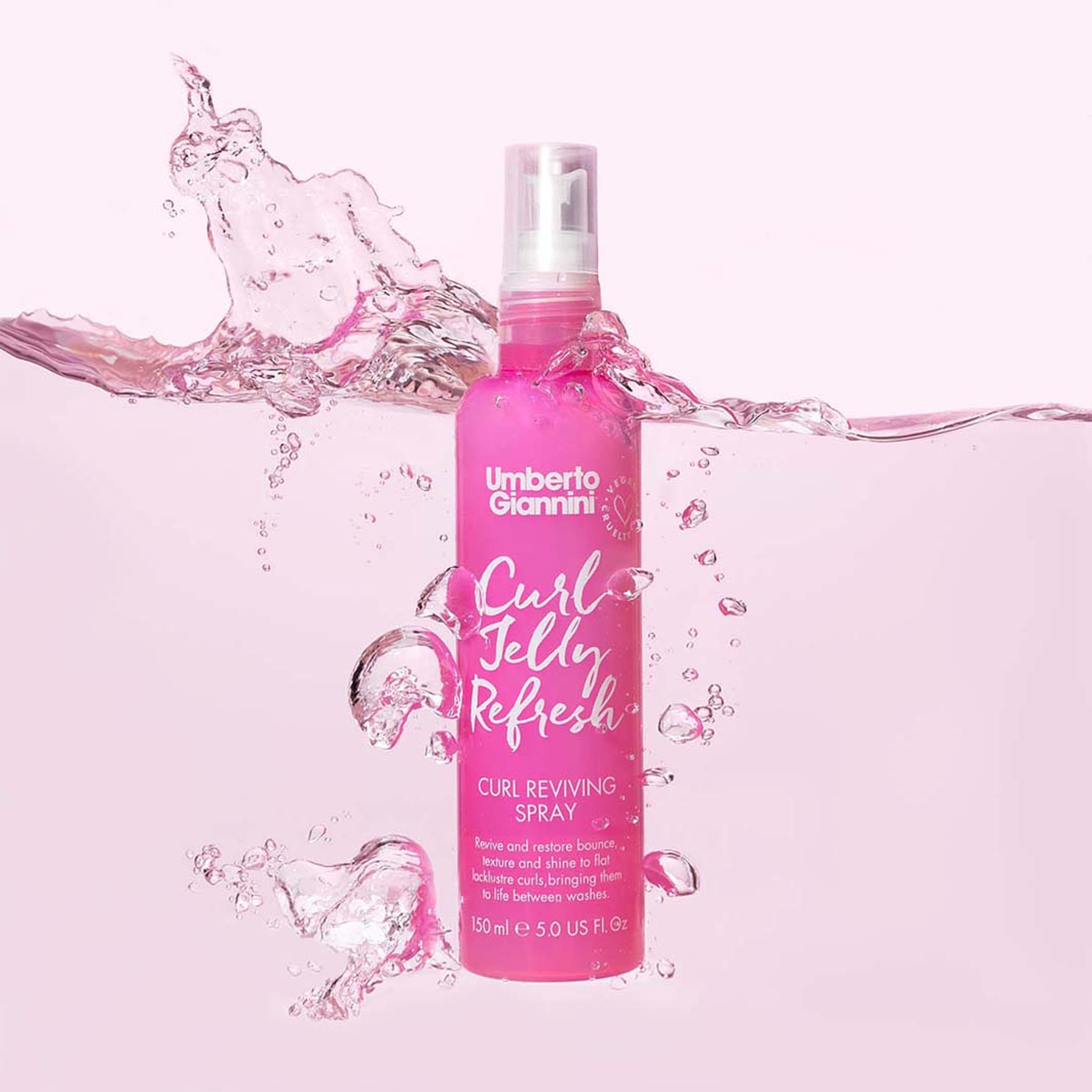 Curl Jelly Refresh Spray, från Umberto Giannini. Klicka för att öppna bilden i stort format