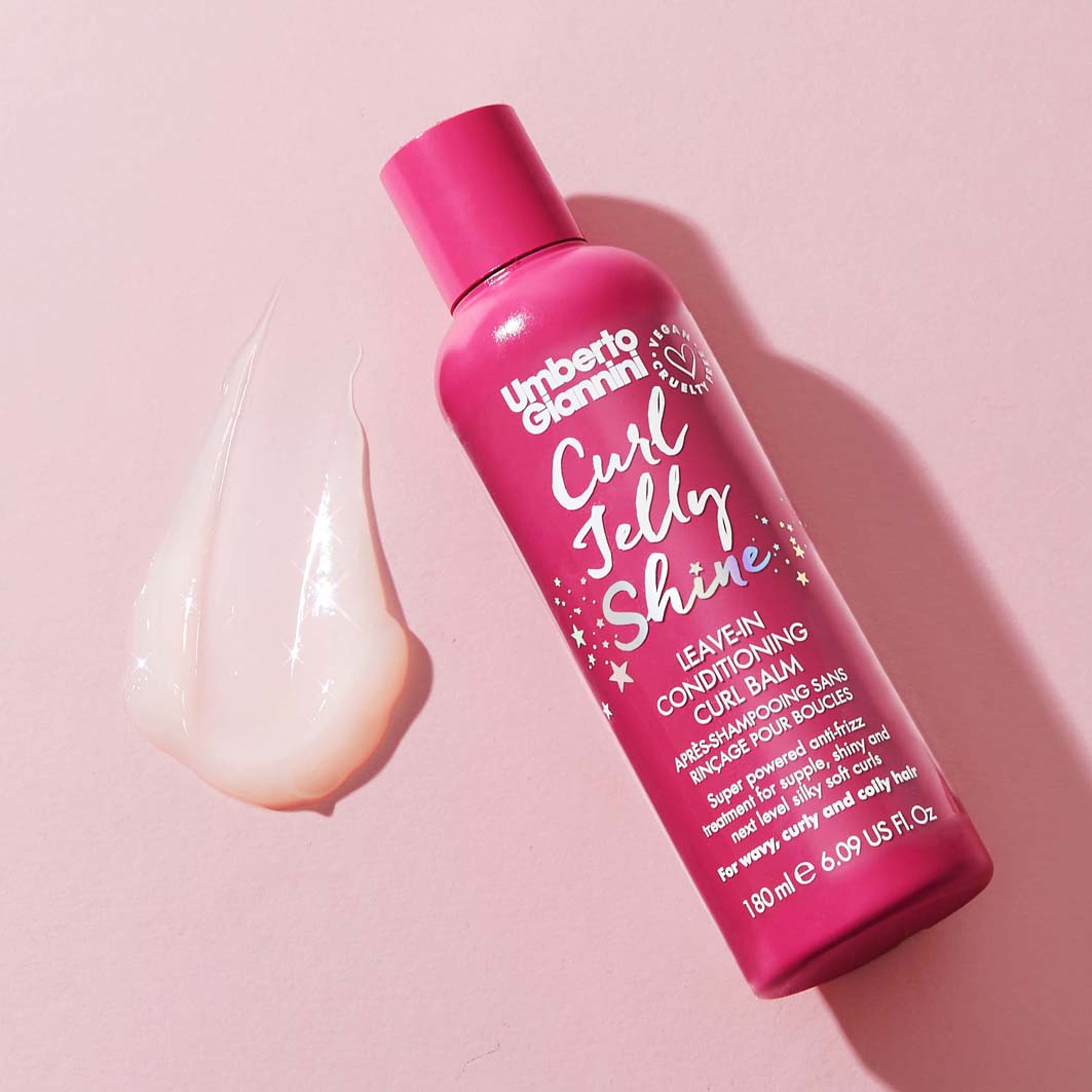 Curl Jelly Shine Leave-In Curl Balm, från Umberto Giannini. Klicka för att öppna bilden i stort format